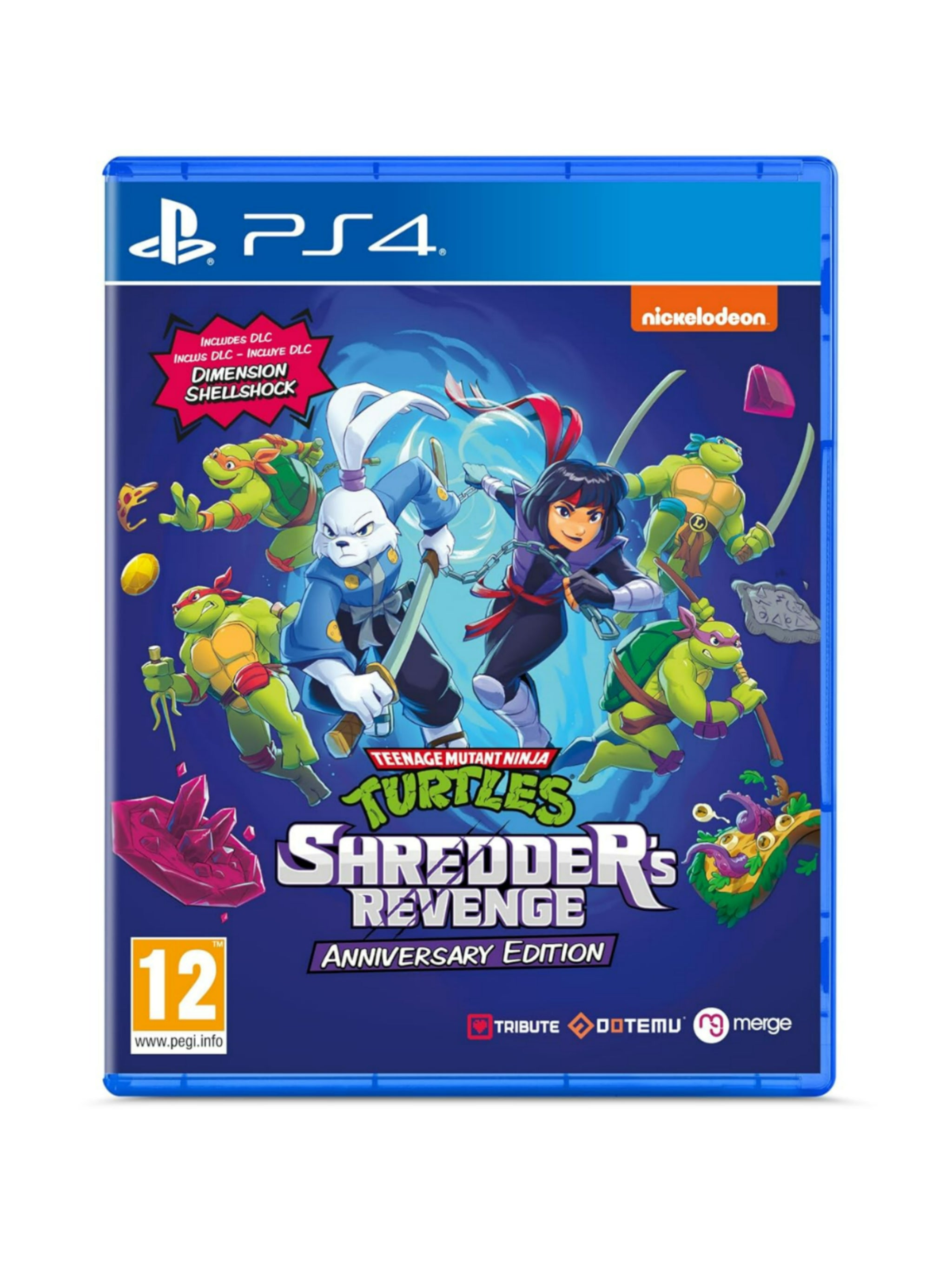 Teenage Mutant Ninja Turtles: Shredders Revenge Anniversary Edition PS4 PEGI Version *Neu