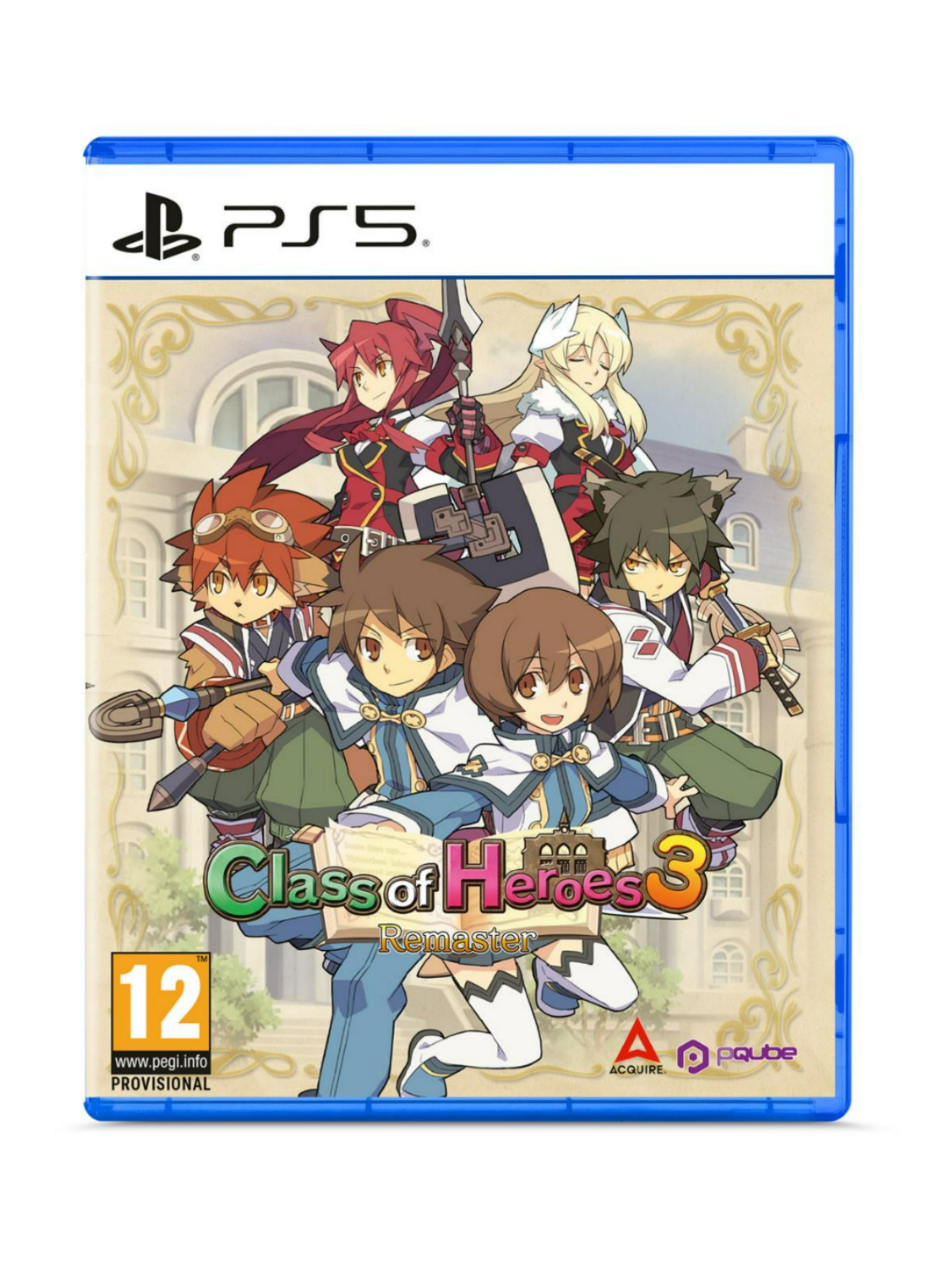 Class of Heroes 3 Remaster PS5 PEGI Version *Neu