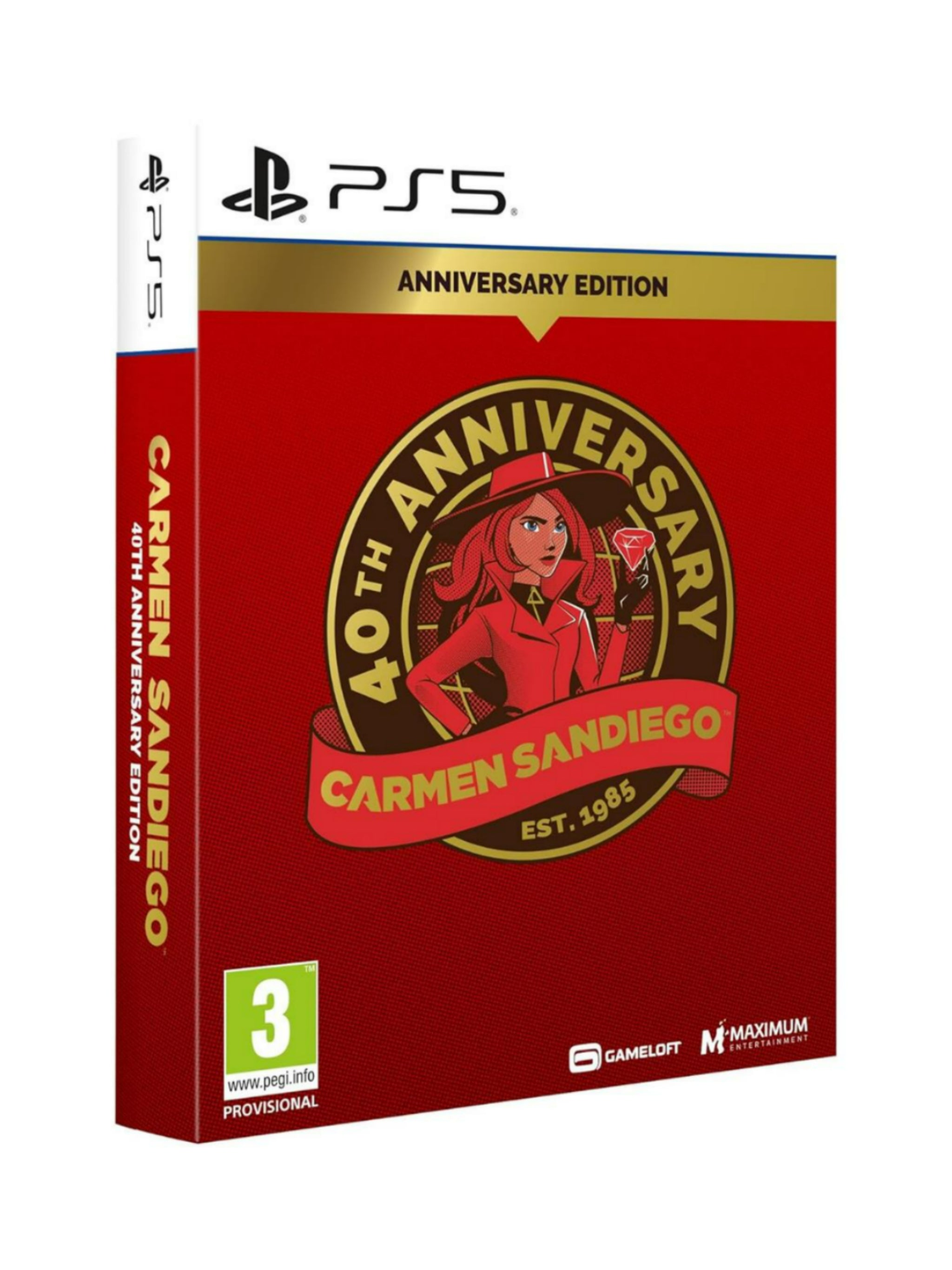 Carmen Sandiego: 40th Anniversary Edition PlayStation 5 PEGI Version *Neu