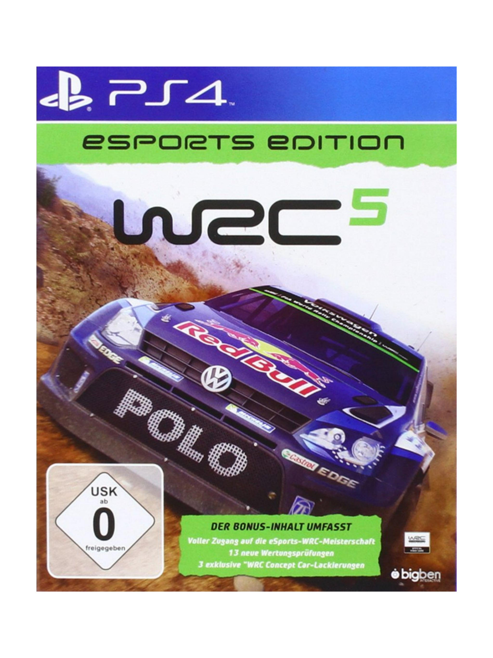 WRC 5 - eSport Edition PS4 *gebraucht
