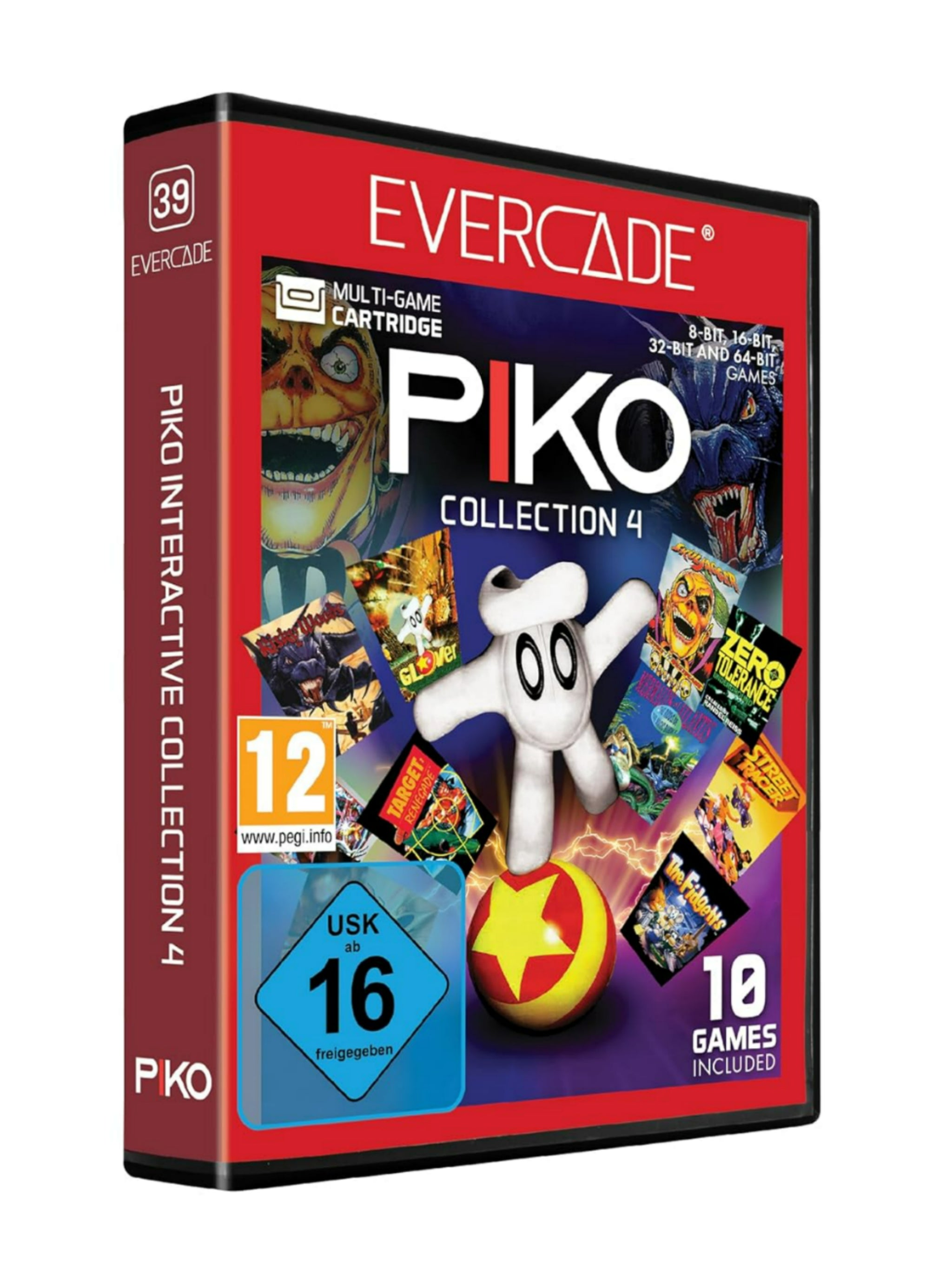 Piko Collection 4 Cartridge Evercade *Neu