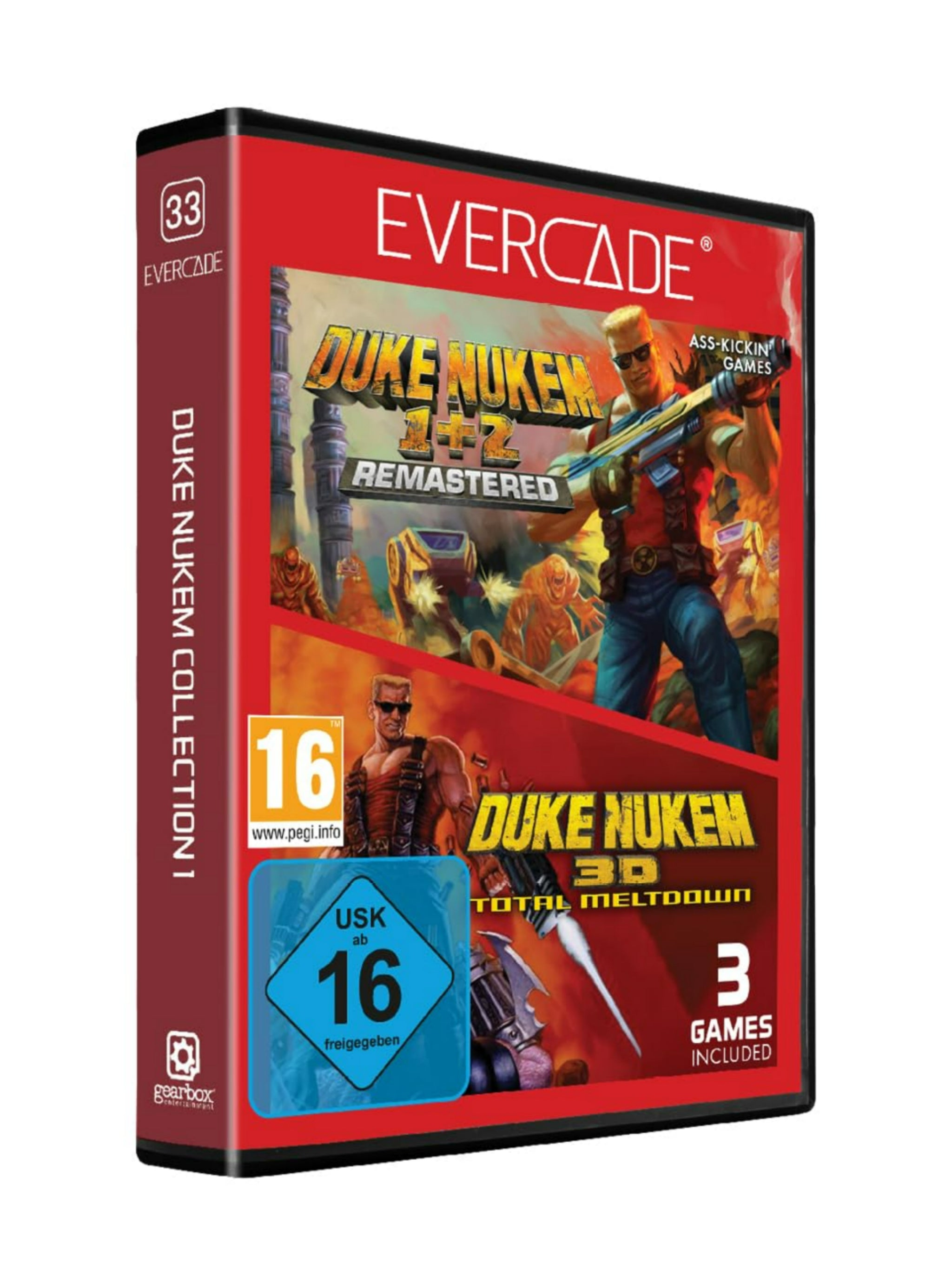Duke Nukem Collection 1 Cartridge Evercade *Neu