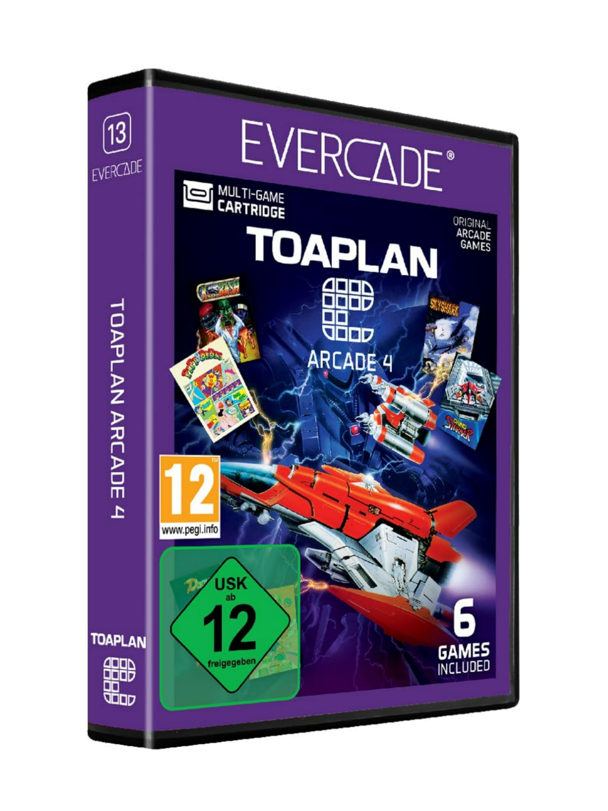 Toaplan Arcade Collection 4 Cartridge Evercade *Neu