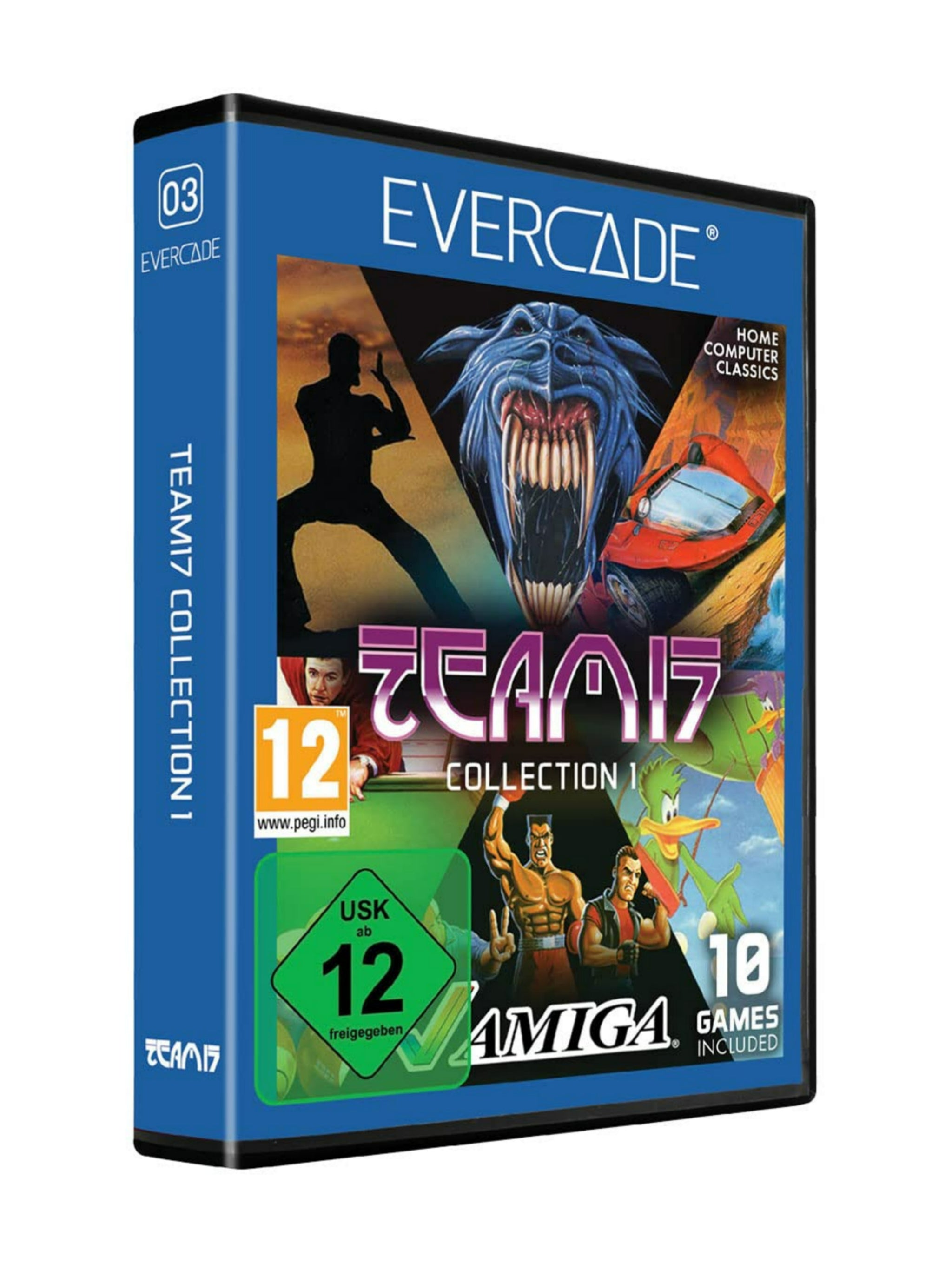 Team 17 Amiga Collection 1 Cartridge Evercade *Neu