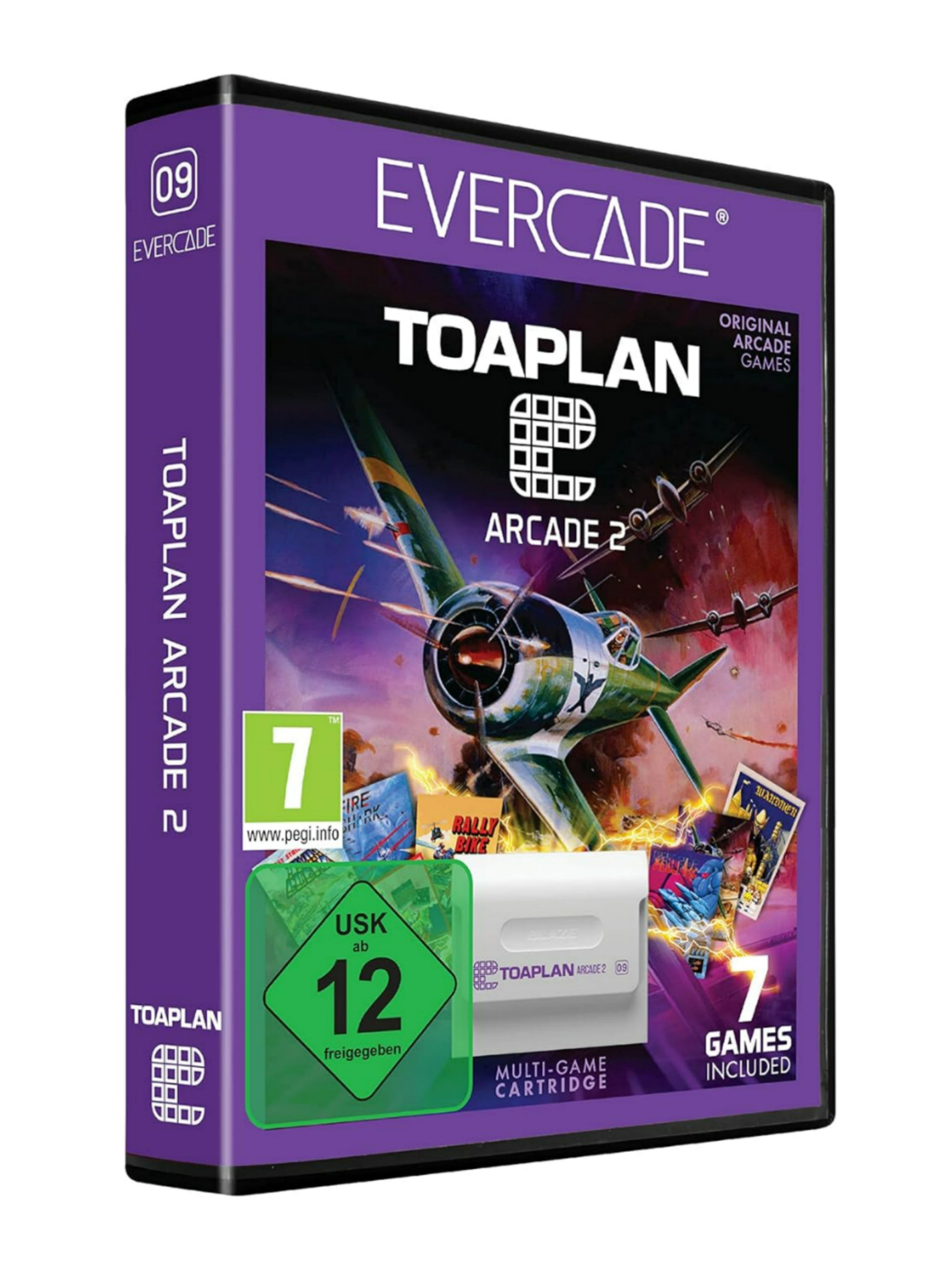 Toaplan Arcade Collection 2 Cartridge Evercade *Gebraucht
