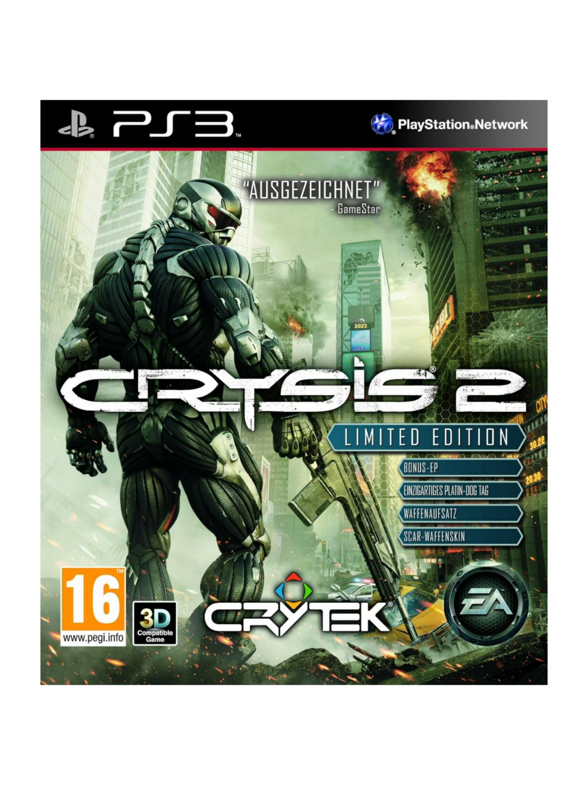 Crysis 2 - Limited Edition PEGI Version PS3 *Gebraucht