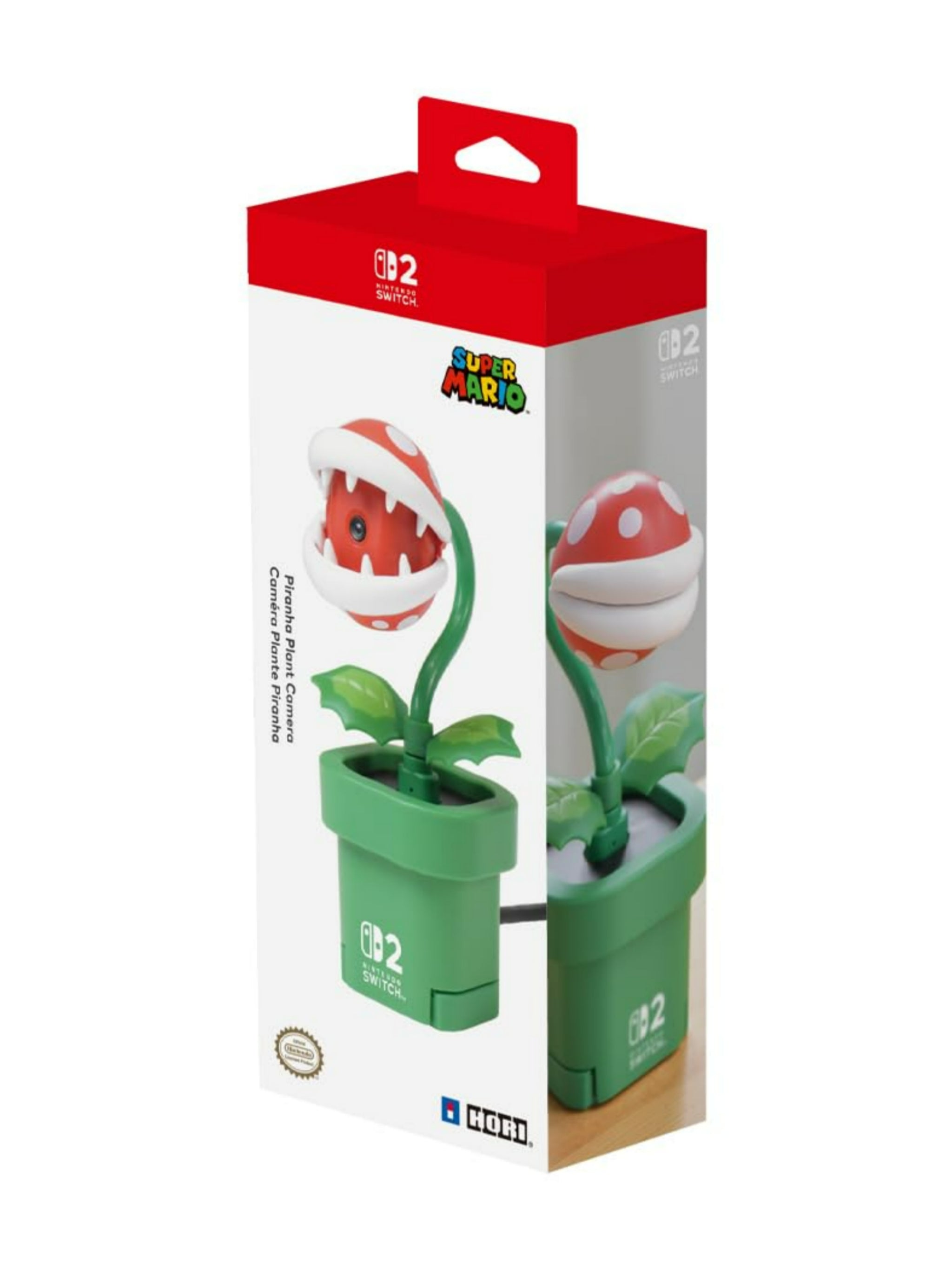 Kamera Piranha Pflanze Nintendo Switch 2 *Neu