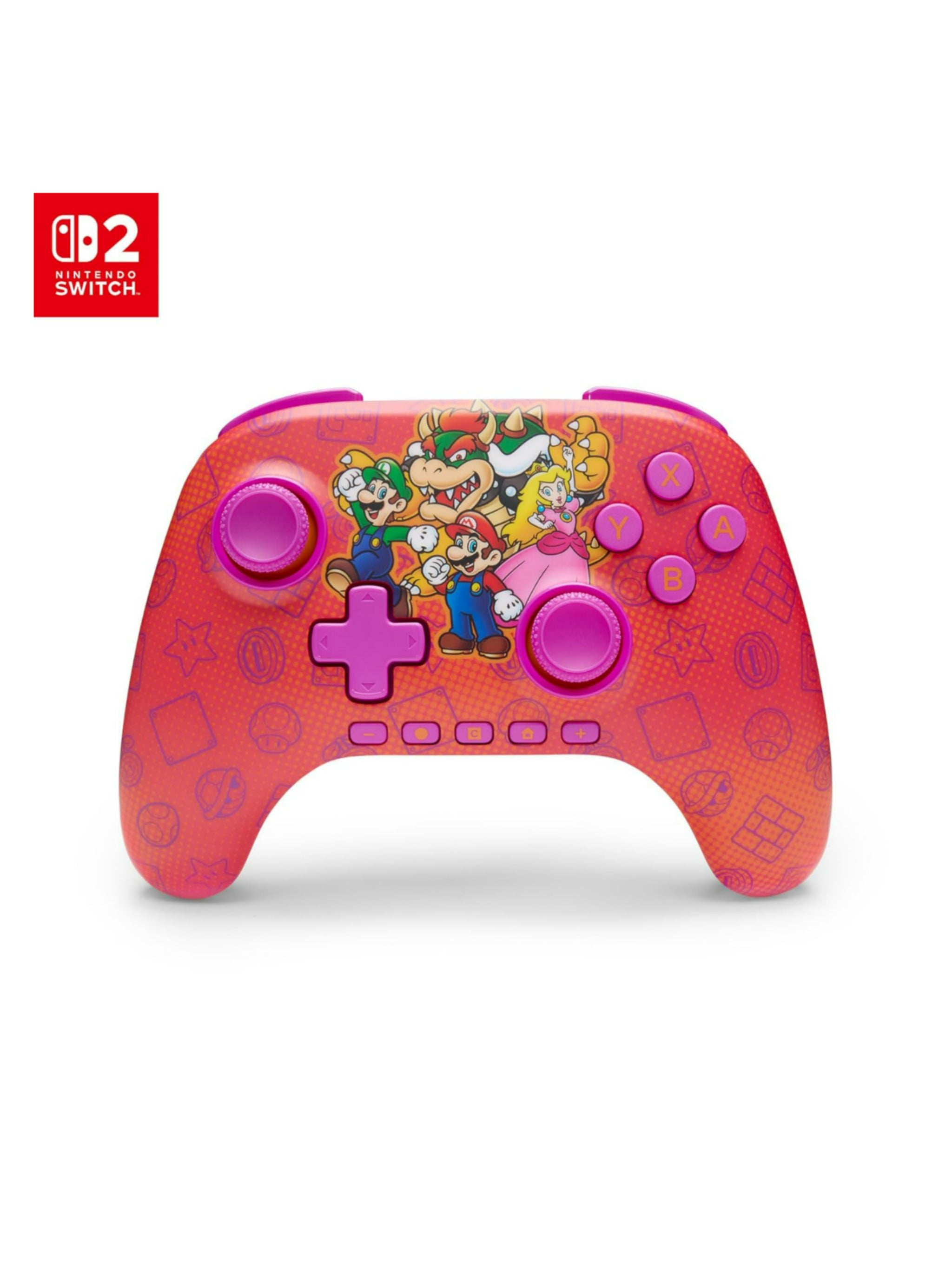 Controller Advantage wireless Mario & Friends PowerA Nintendo Switch 2 *Neu