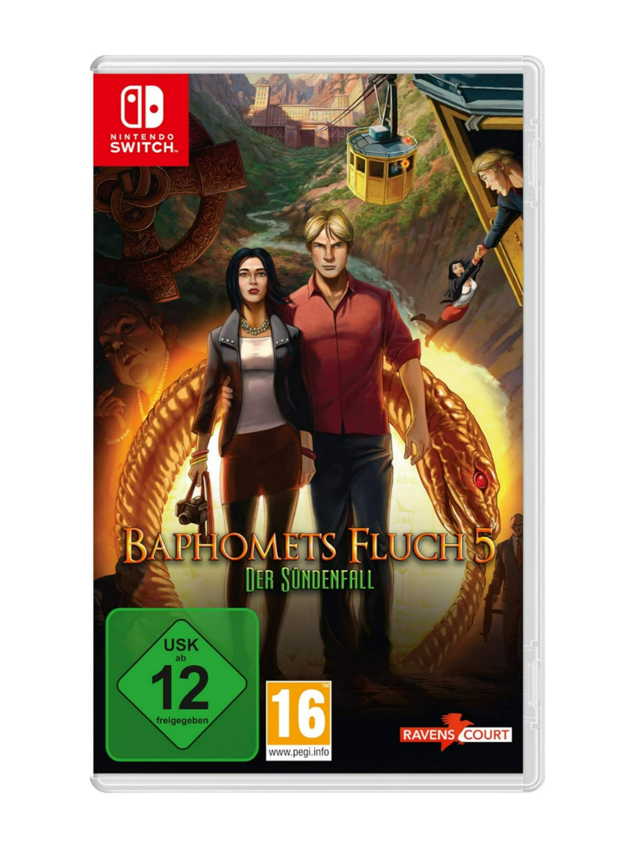 Baphomets Fluch 5: Der Sündenfall Standard Nintendo Switch *Neu