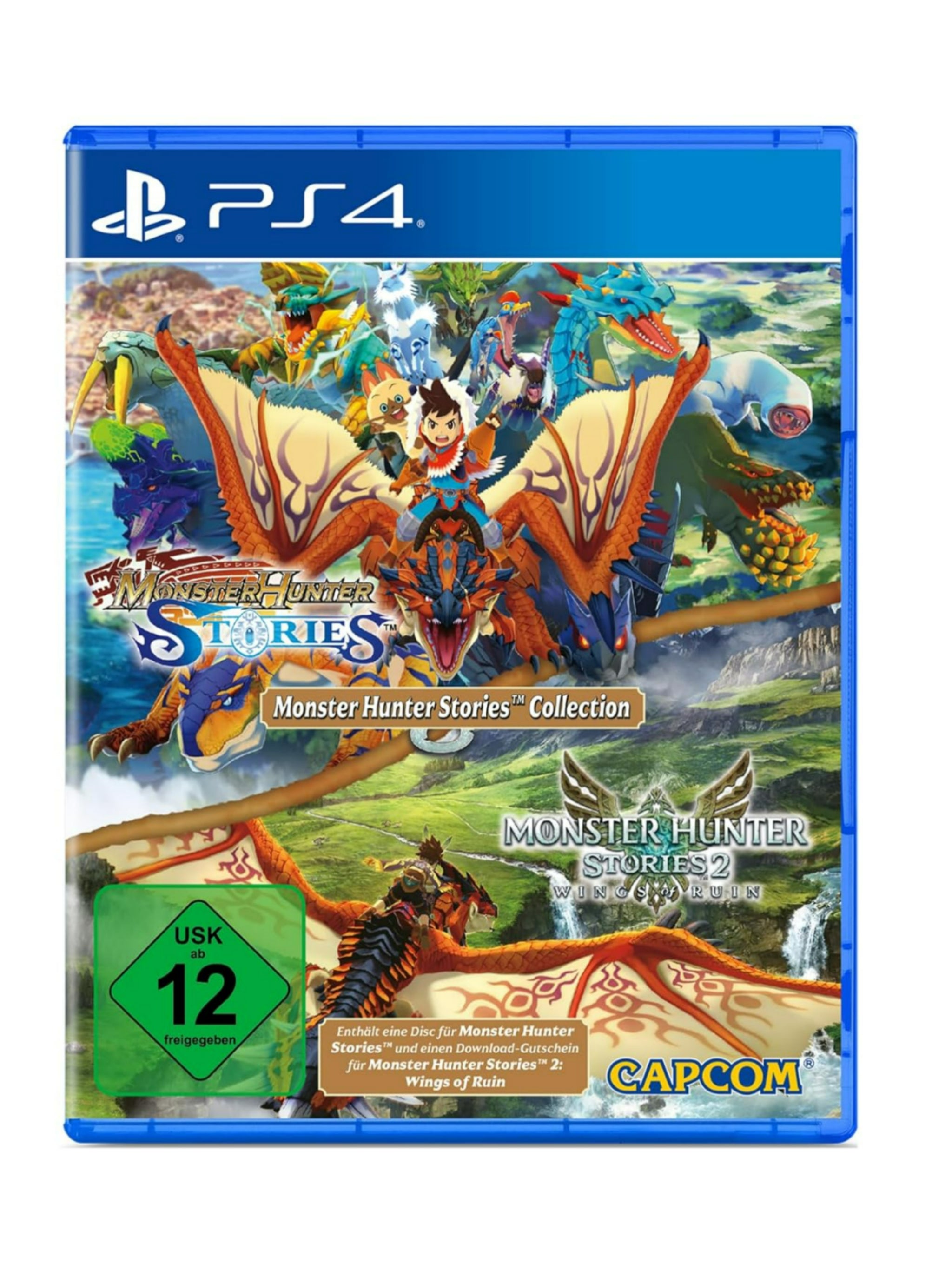 Monster Hunter Stories Collection Monster Hunter Stories & Monster Hunter Stories 2: Wings of Ruin PS4 *gebraucht