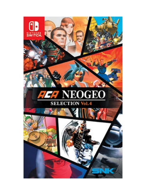 „ACA NEOGEO Selection Vol. 4 ASIA für Nintendo Switch – Retro-Arcade-Collection mit klassischen NEOGEO-Spielen, Spielhallen-Feeling, Import-Version und Sammlerwert