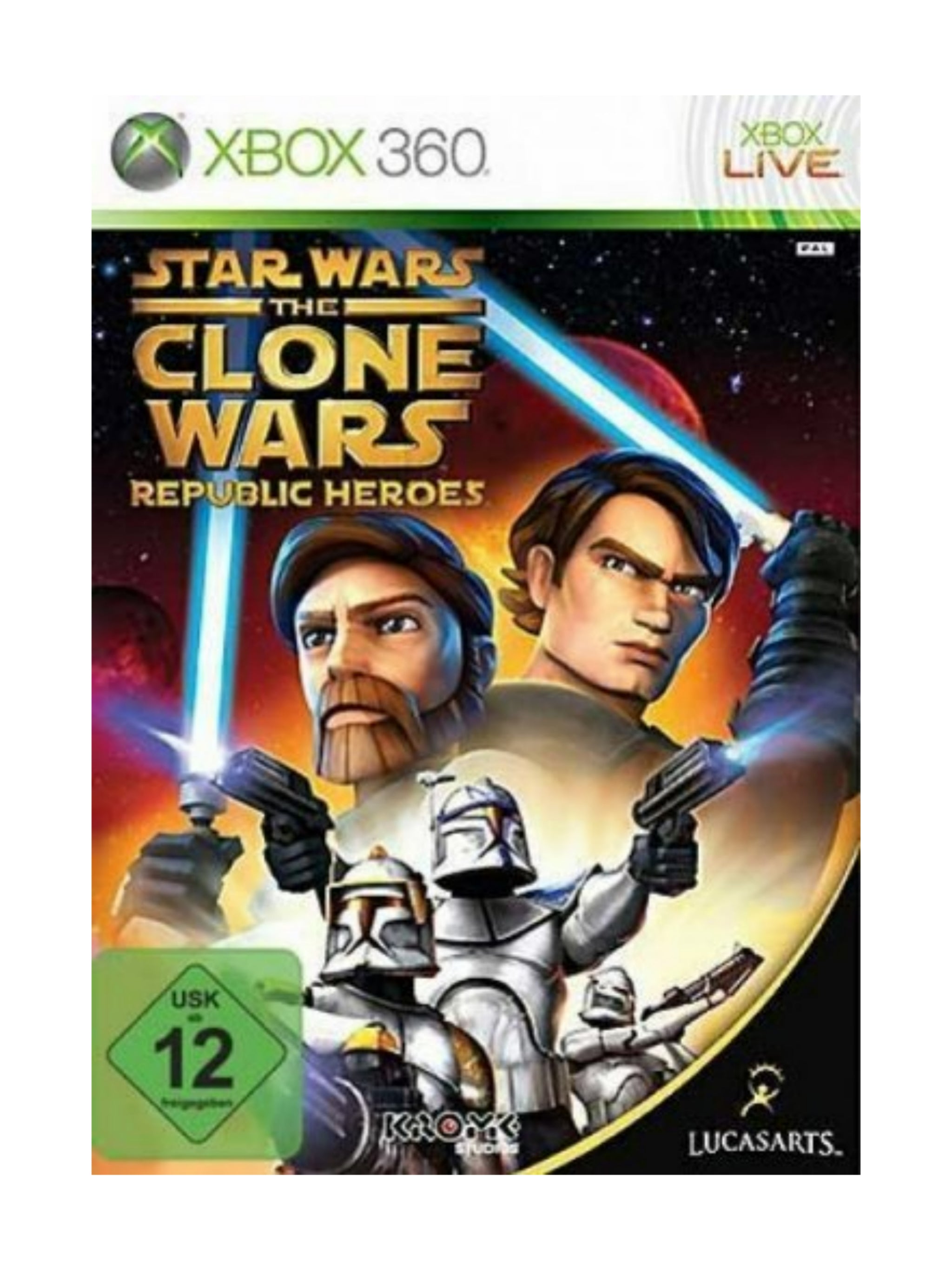 Star Wars: The Clone Wars - Republic Heroes Xbox 360 *gebarcht