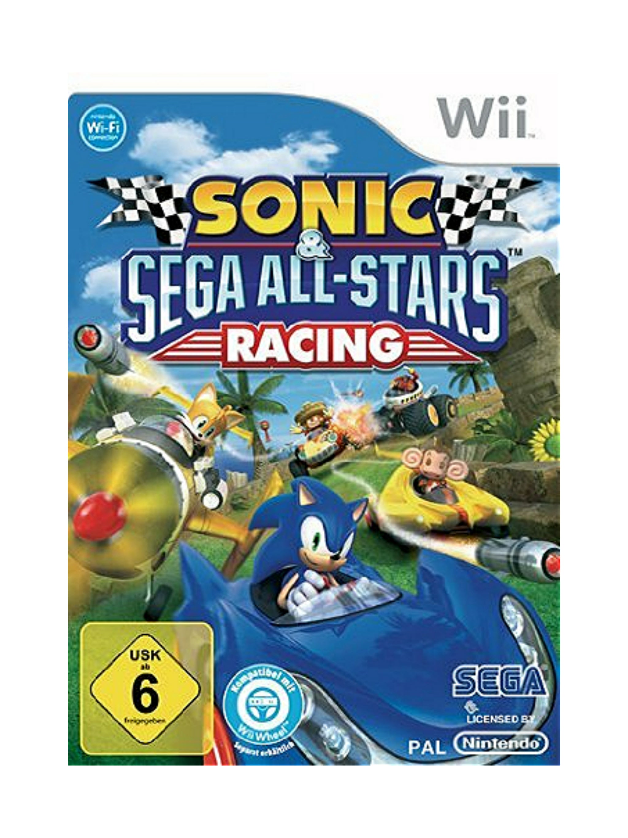 Sonic & SEGA All-Stars Racing Nintendo Wii *gebraucht