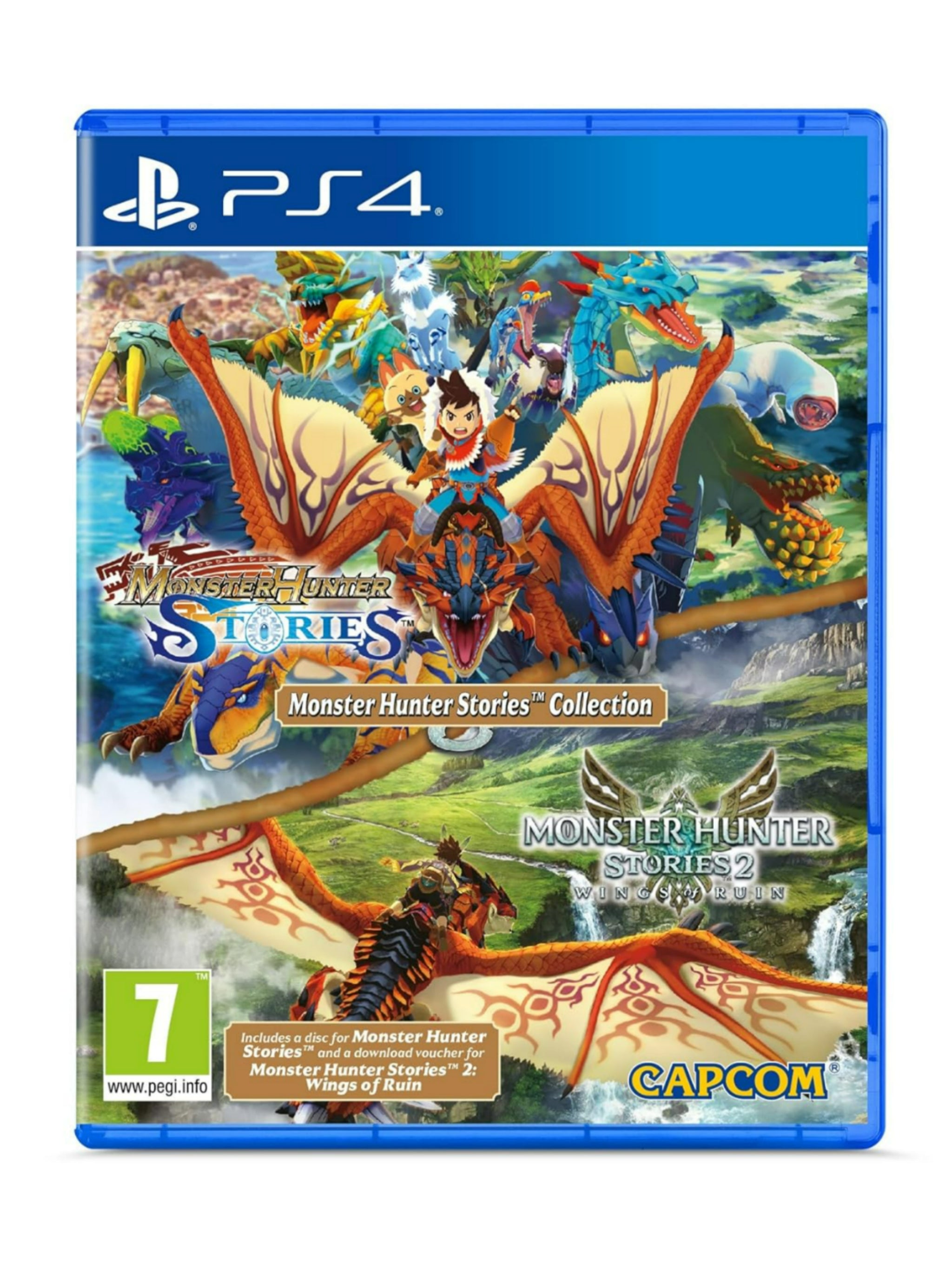 Monster Hunter Stories Collection | Monster Hunter Stories & Monster Hunter Stories 2: Wings of Ruin PlayStation 4 PEGI Version *neu