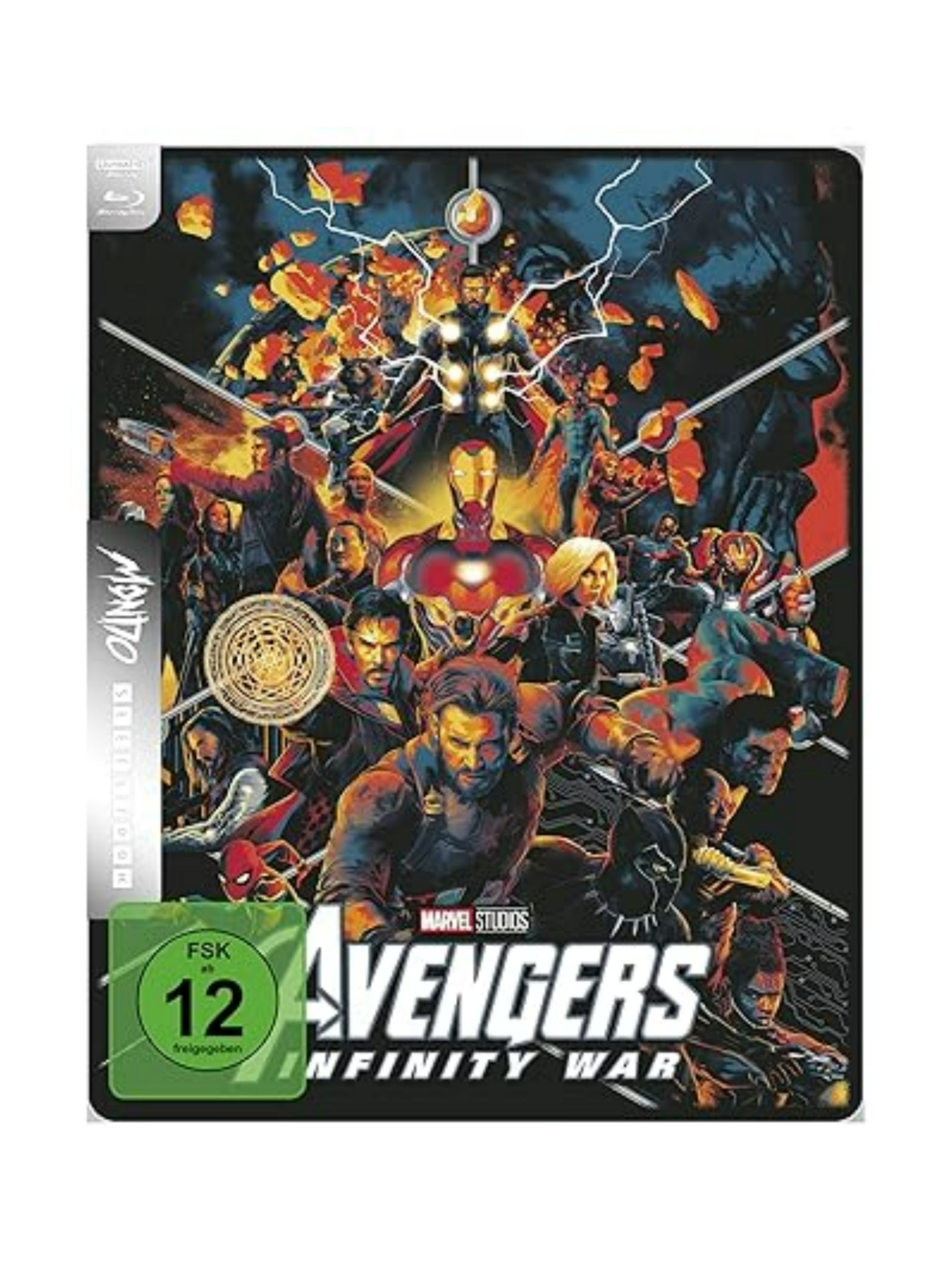 Marvel's The Avengers - Infinity War (4K Ultra-HD) (+ Blu-ray 2D) - 4K Mondo Edition - Steelbook*Neu