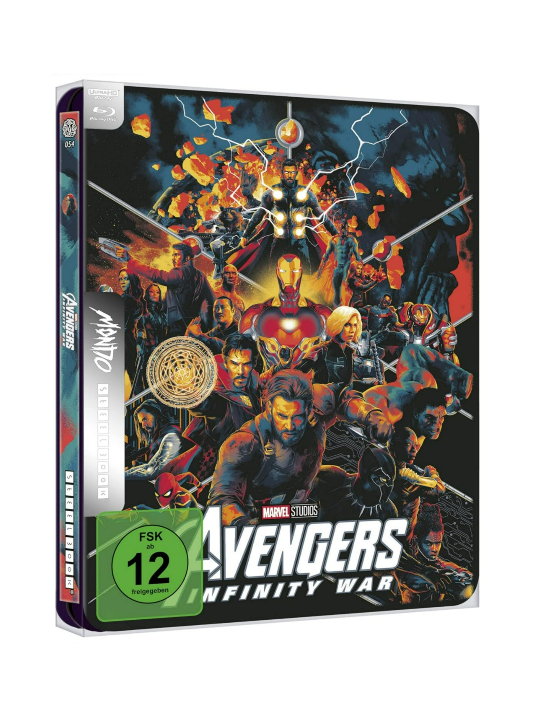 Marvel's The Avengers - Infinity War (4K Ultra-HD) (+ Blu-ray 2D) - 4K Mondo Edition - Steelbook*Neu