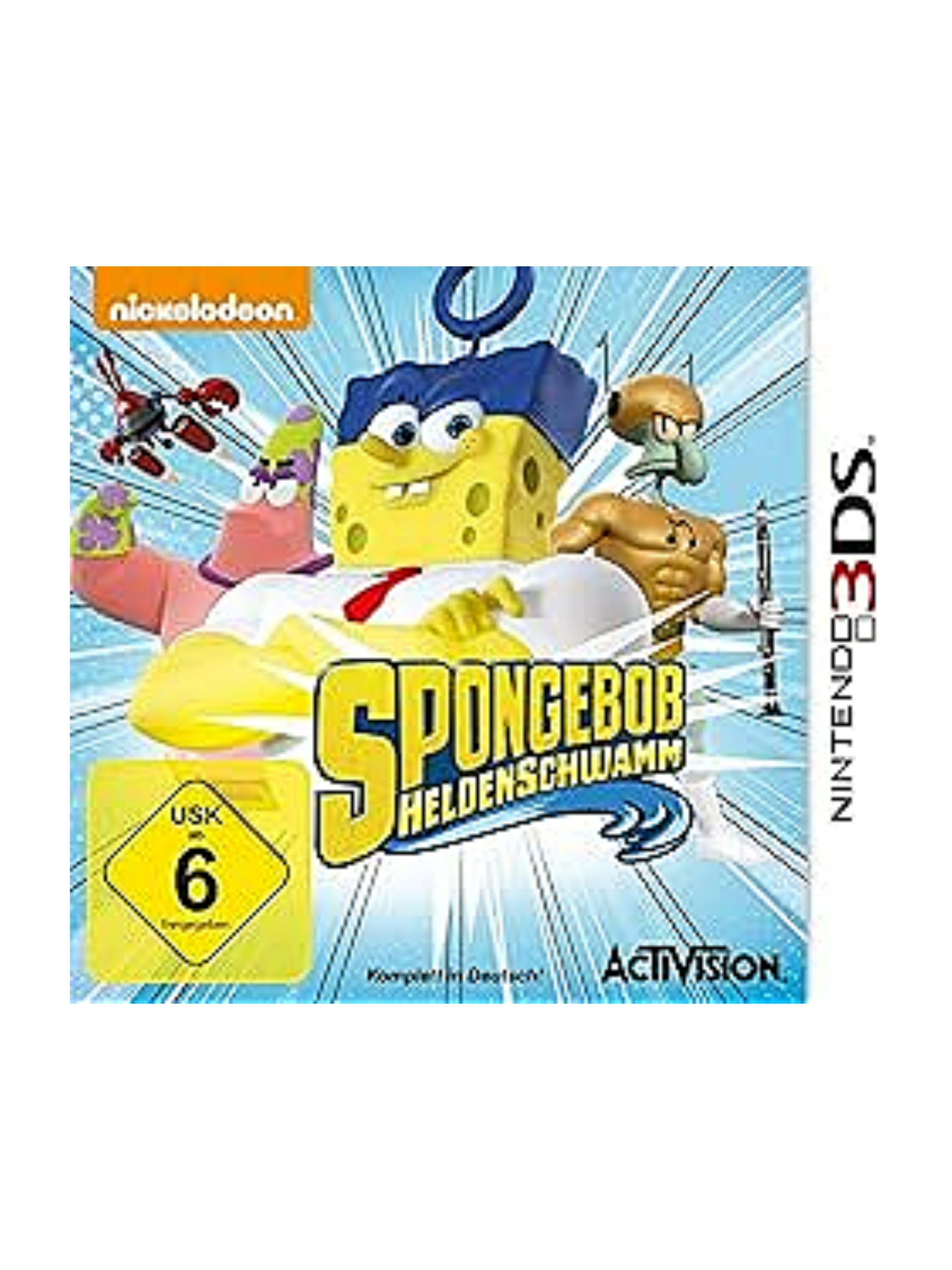 Spongebob Schwammkopf: Helden Schwamm Nintendo 3DS *gebraucht