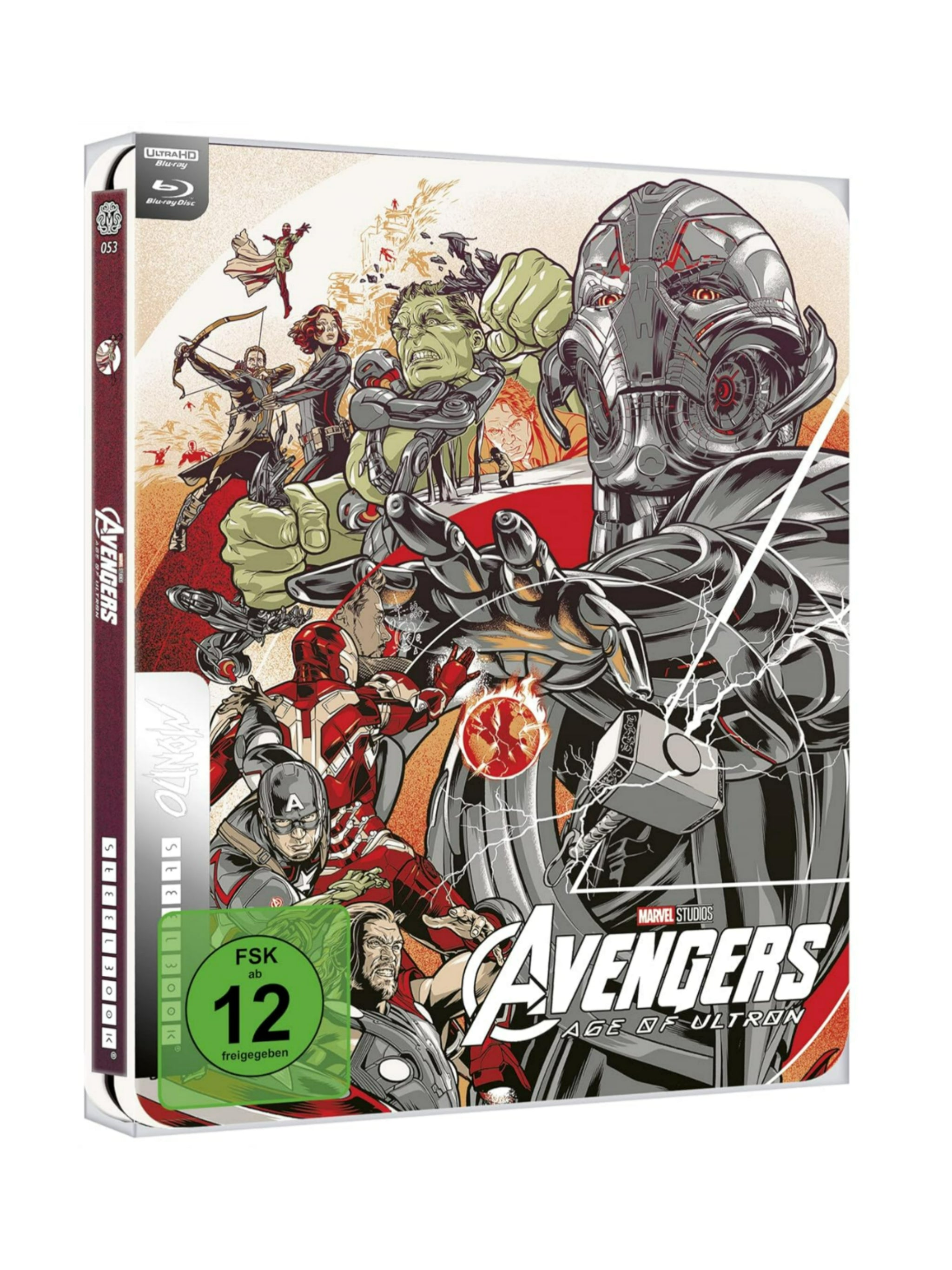 Marvel's The Avengers - Age of Ultron (4K Ultra-HD) (+ Blu-ray 2D) - 4K Mondo Edition - Steelbook *Neu