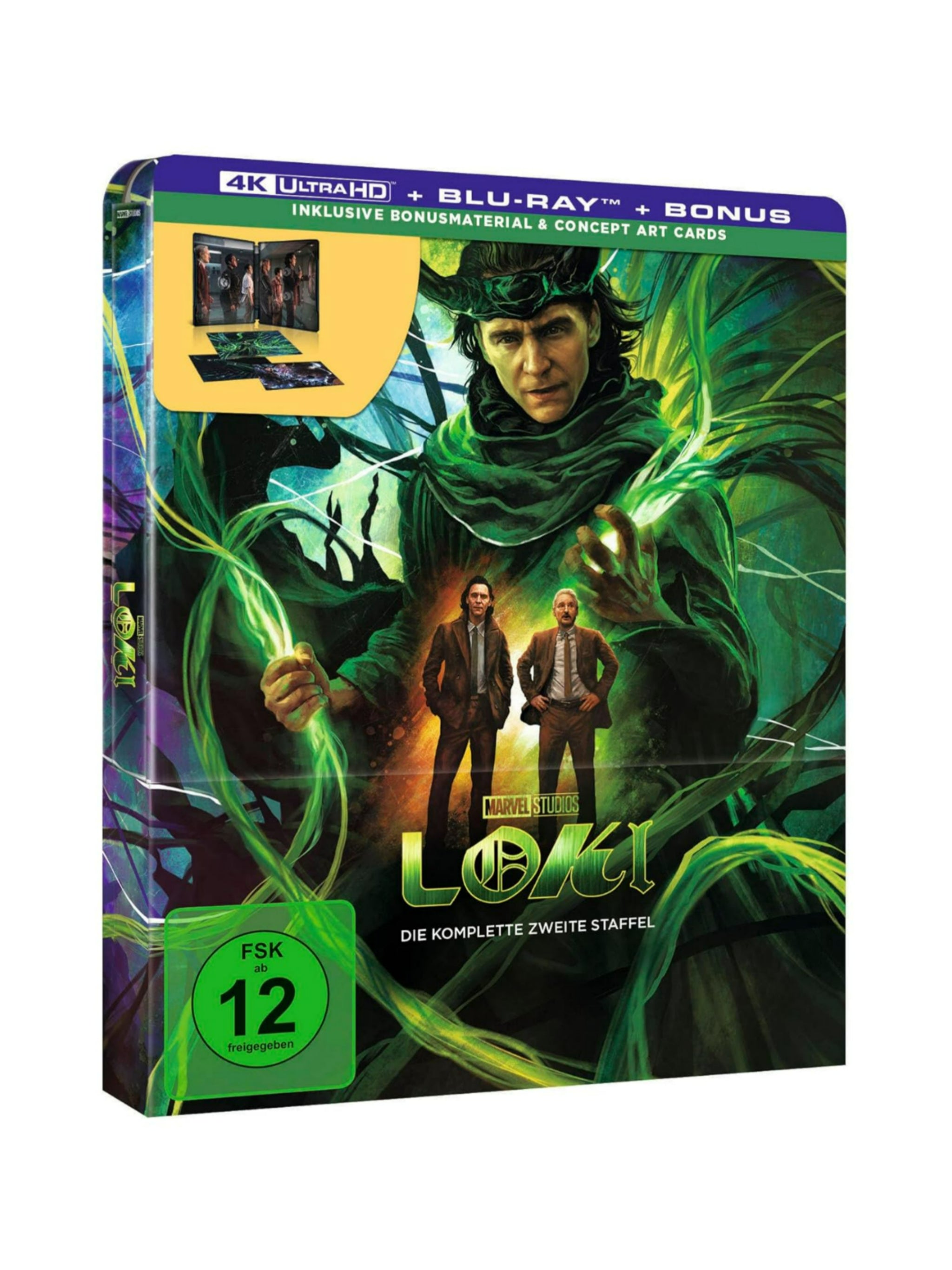Loki - Staffel 2 - Steelbook - Limited Edition (4K Ultra HD & Blu-ray) (4 Discs) *Neu