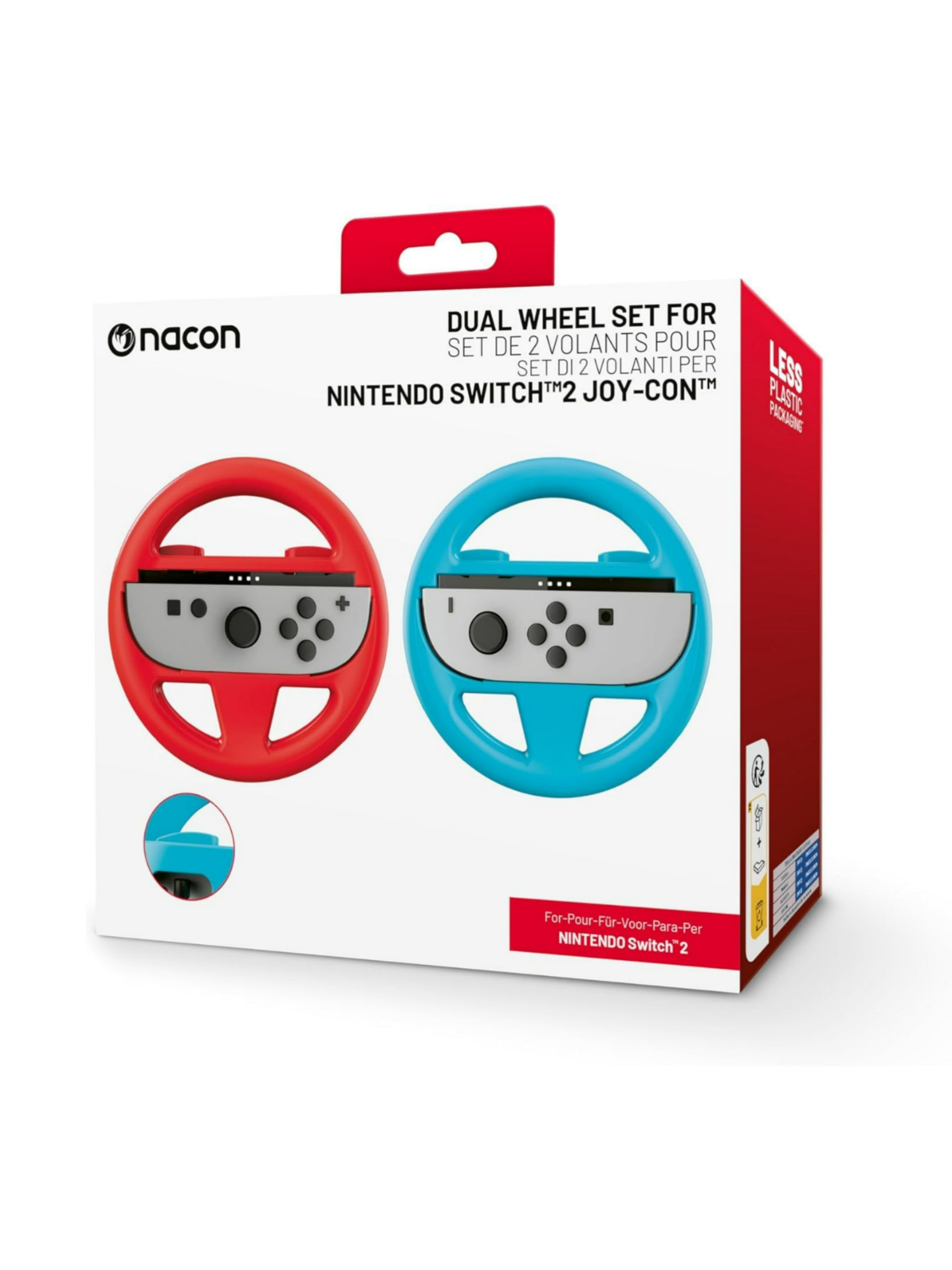 Nacon 2er-Set Lenkräder für Joycon für Switch 2 Switch 2 *Neu