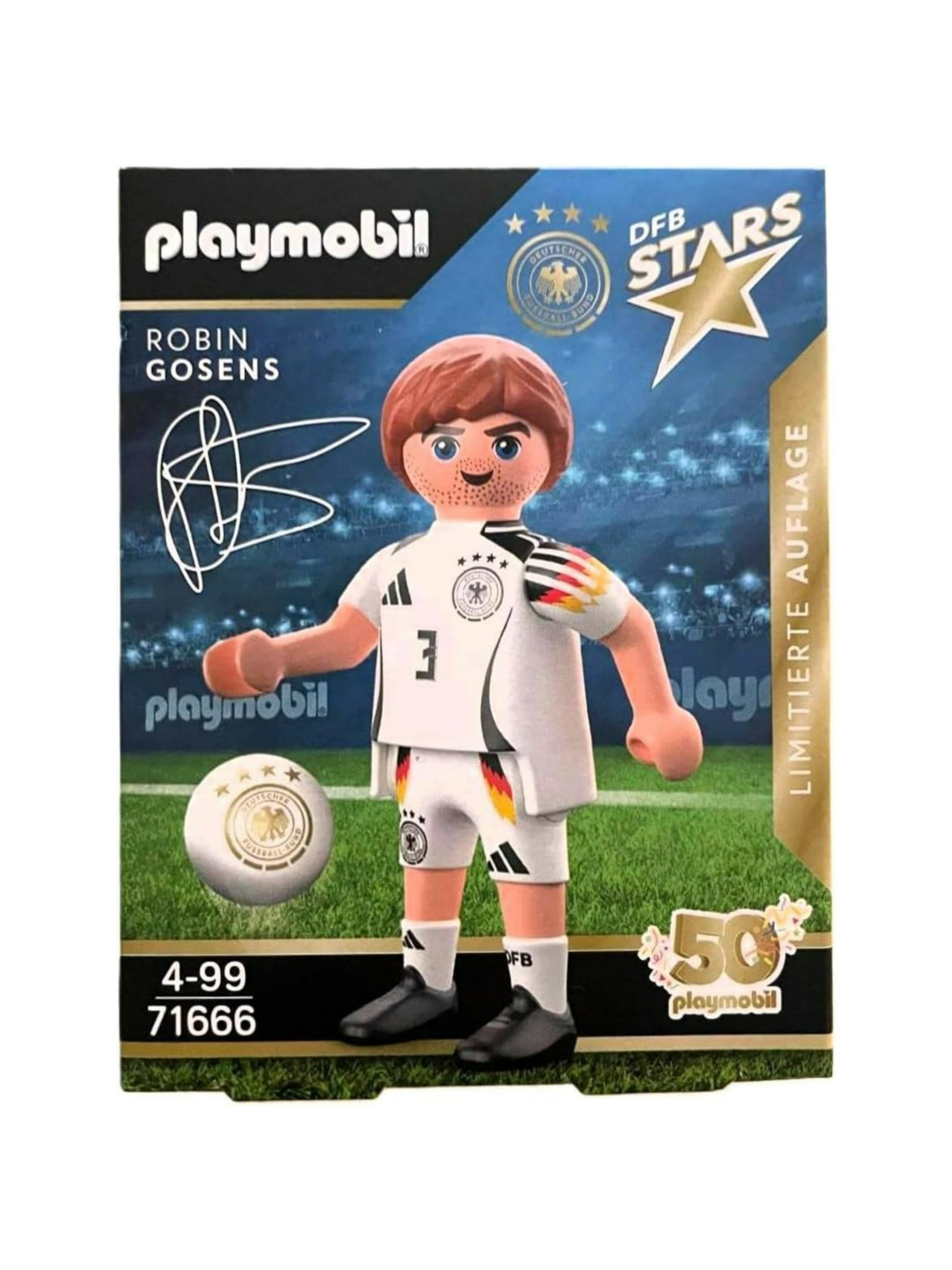 PLAYMOBIL DFB Stars - Limitierte Auflage zur EM 2024 (71666 - Robin Gosens)