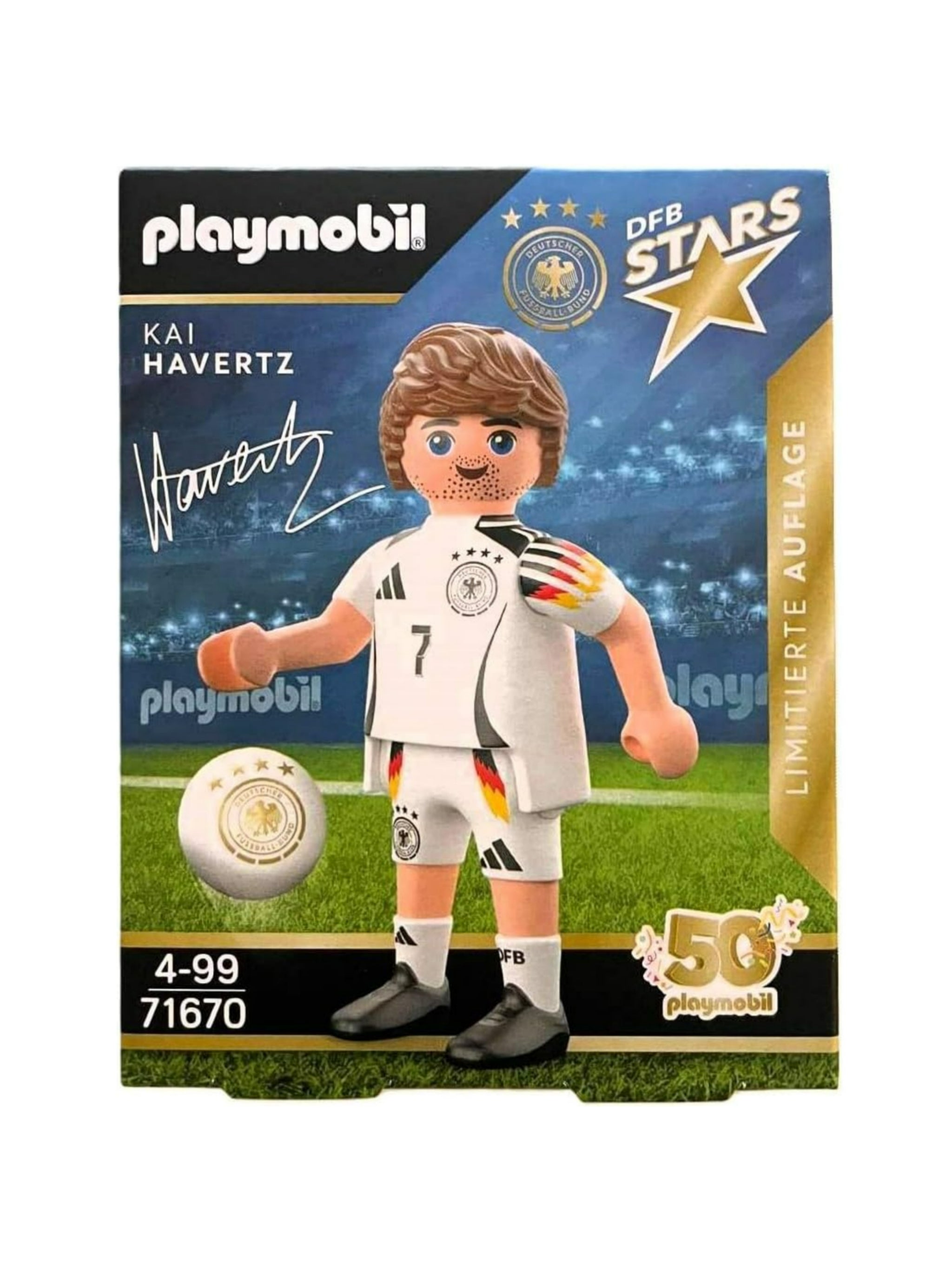 PLAYMOBIL DFB Stars - Limitierte Auflage zur EM 2024 (71670 - Kai Havertz)