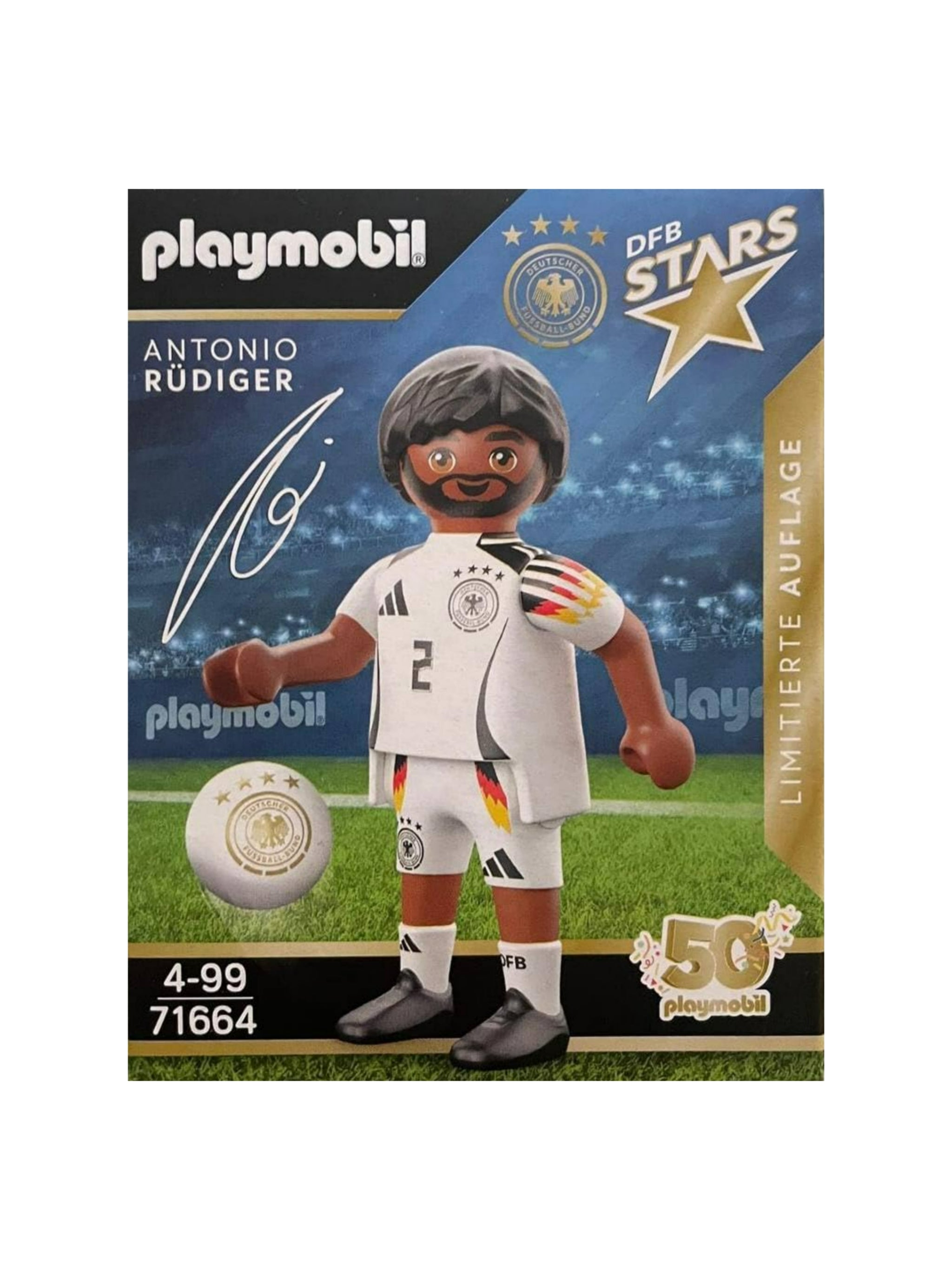 PLAYMOBIL DFB Stars - Limitierte Auflage zur EM 2024 (71664 - Antonio Rüdiger)