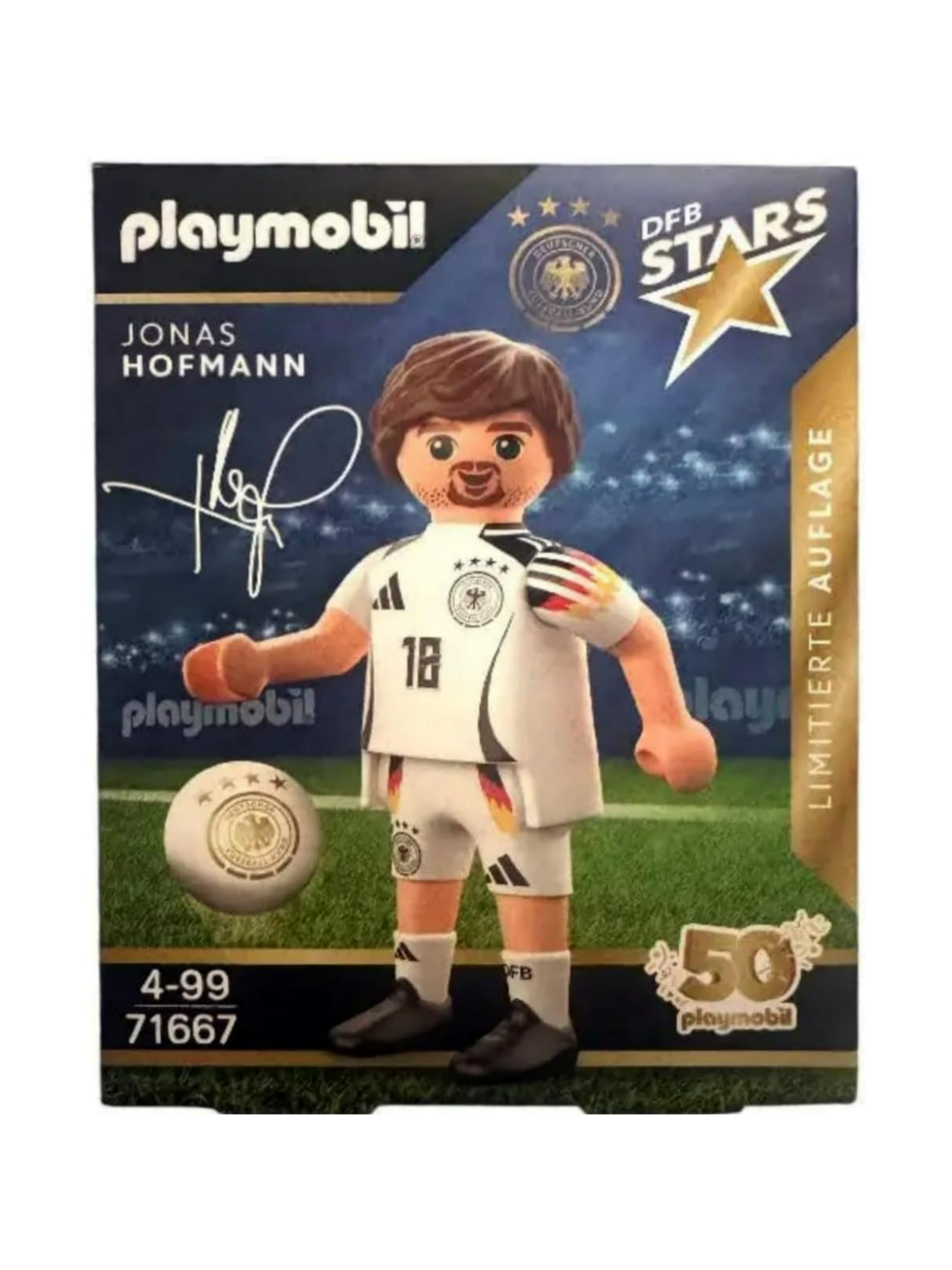 PLAYMOBIL DFB Stars - Limitierte Auflage zur EM 2024 (71667 - Jonas Hoffmann)