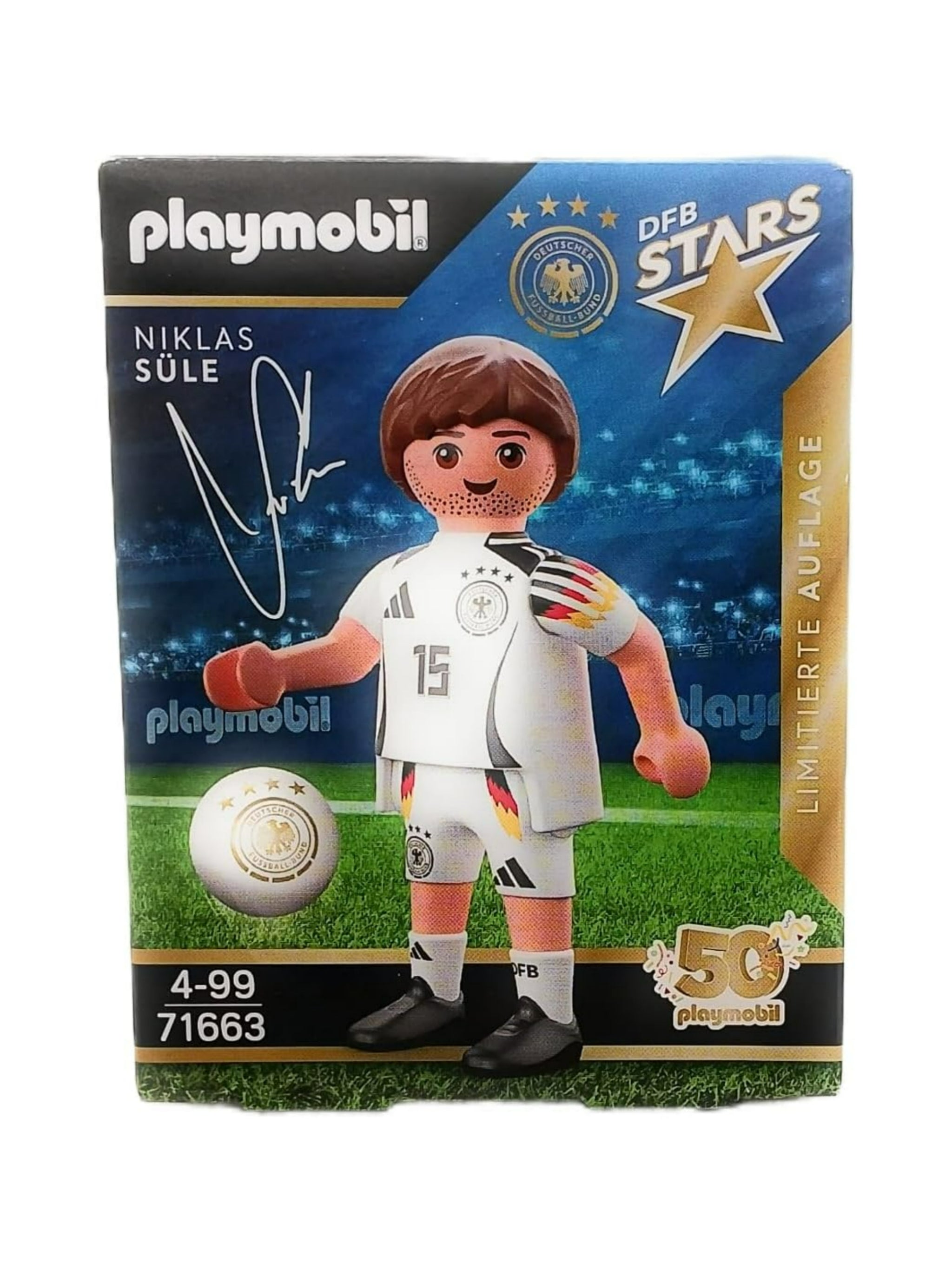 PLAYMOBIL DFB Stars - Limitierte Auflage zur EM 2024 (71663 - Niklas Süle)