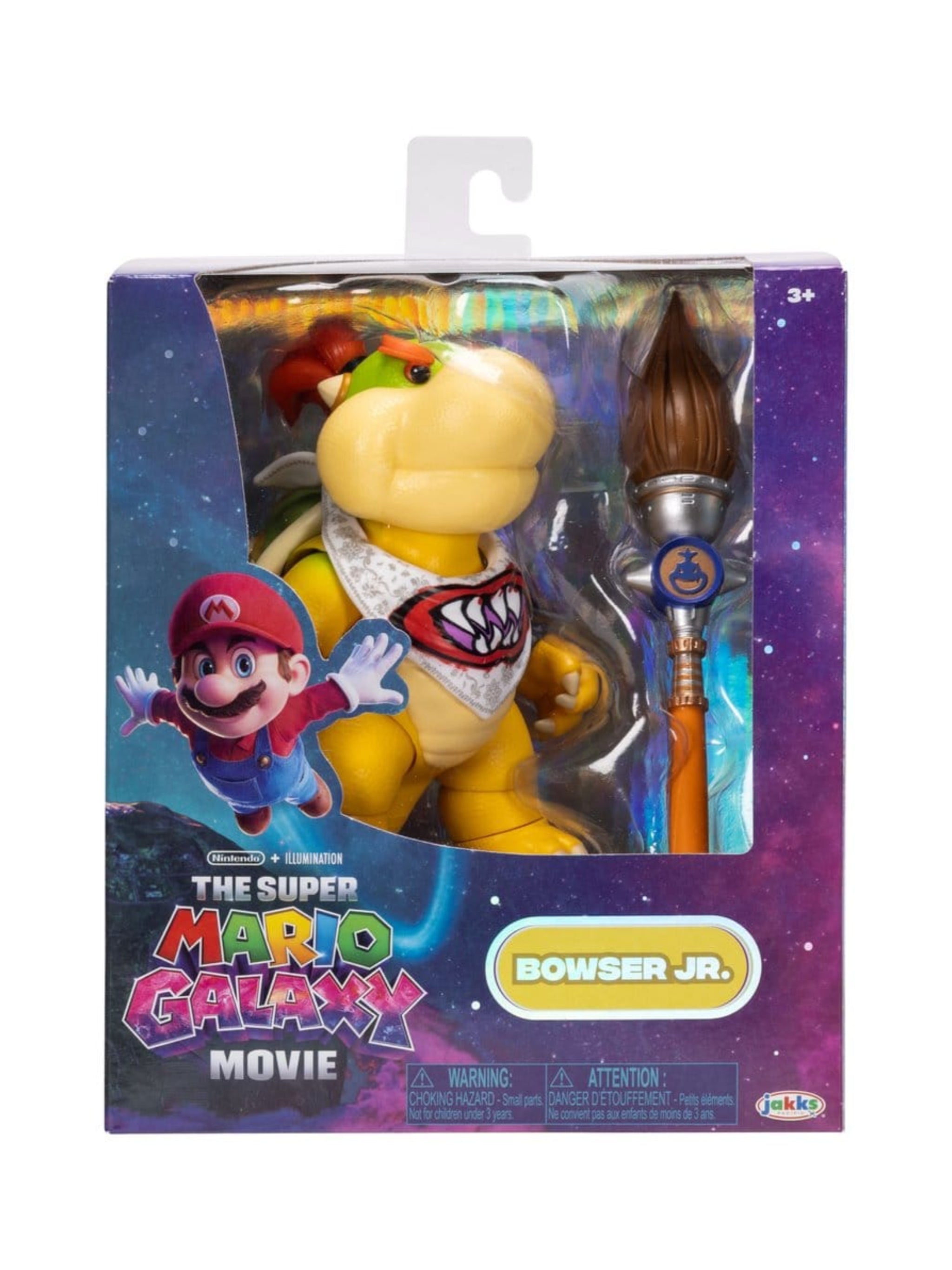 Der Super Mario Galaxy Film Actionfigur Bowser Jr. 13 cm