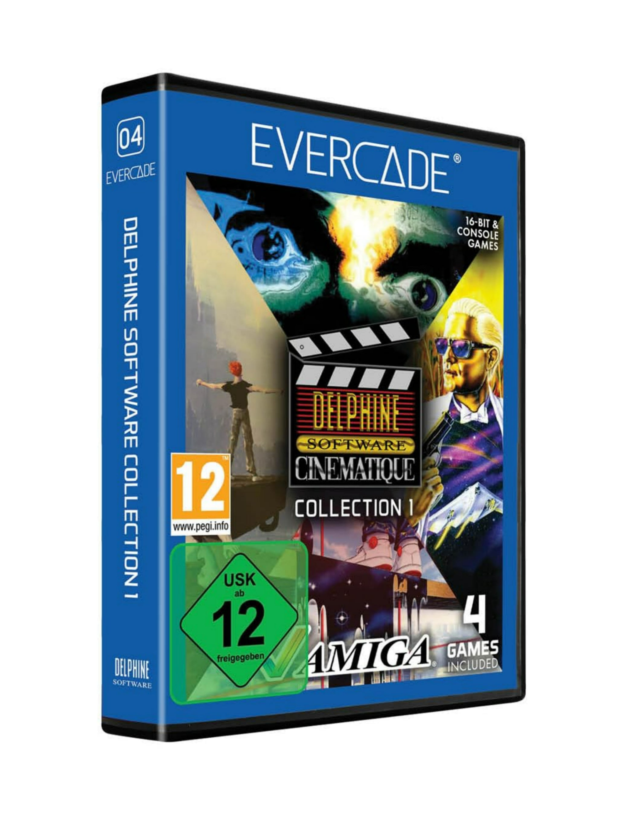 Blaze Evercade Delphine Collection 1 Cartridge *Neu