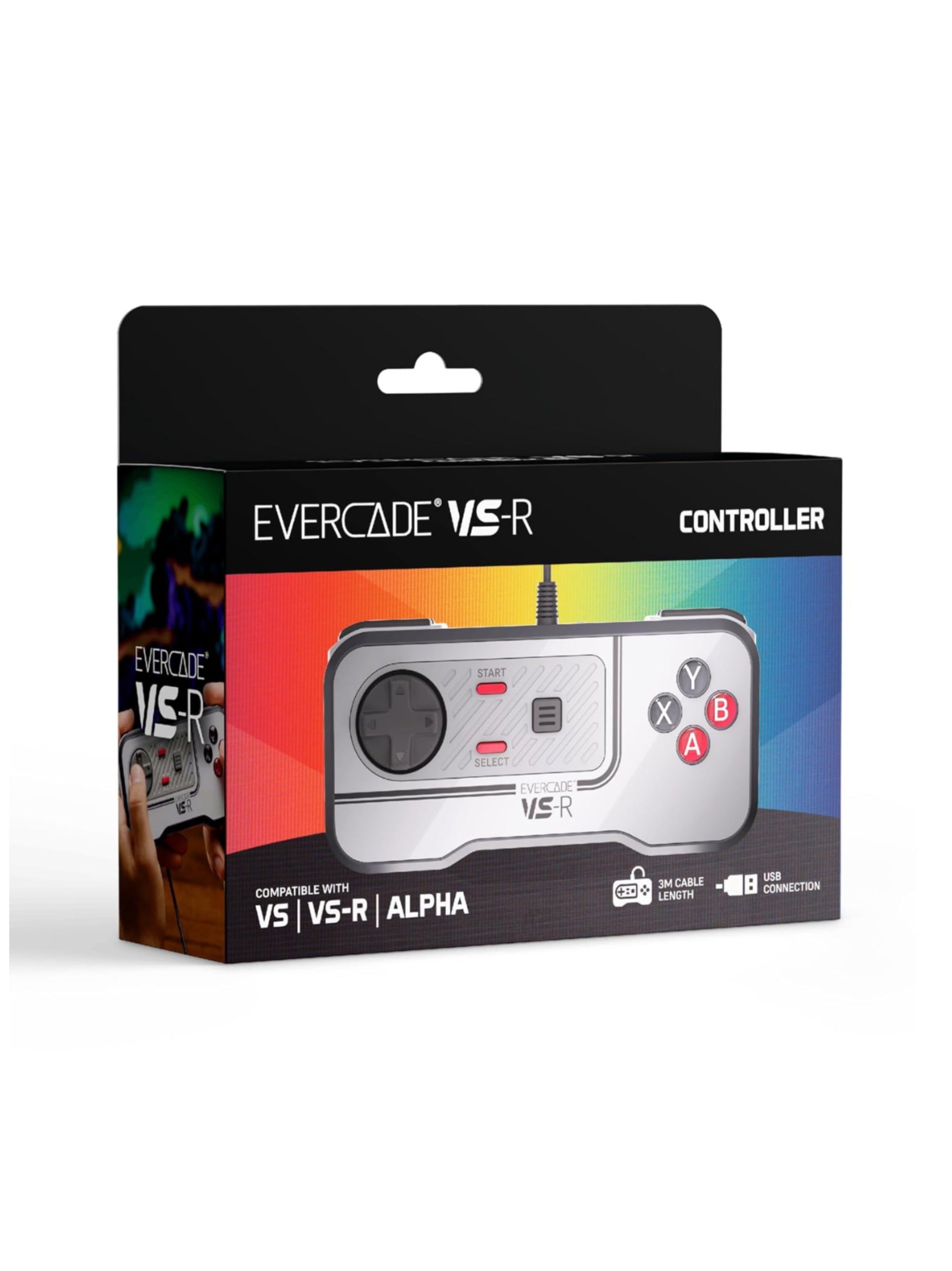 Evercade VS-R Controller wired (Colour) *Neu