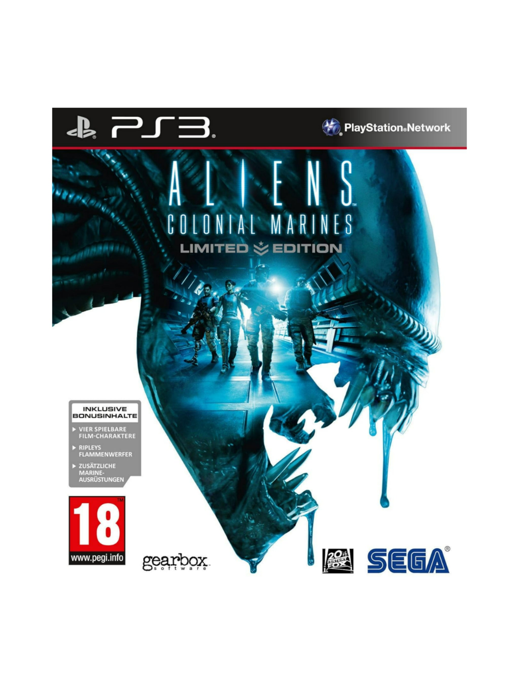 Alien Colonial Marines - Limited Edition PS3 PEGI Version *gebraucht