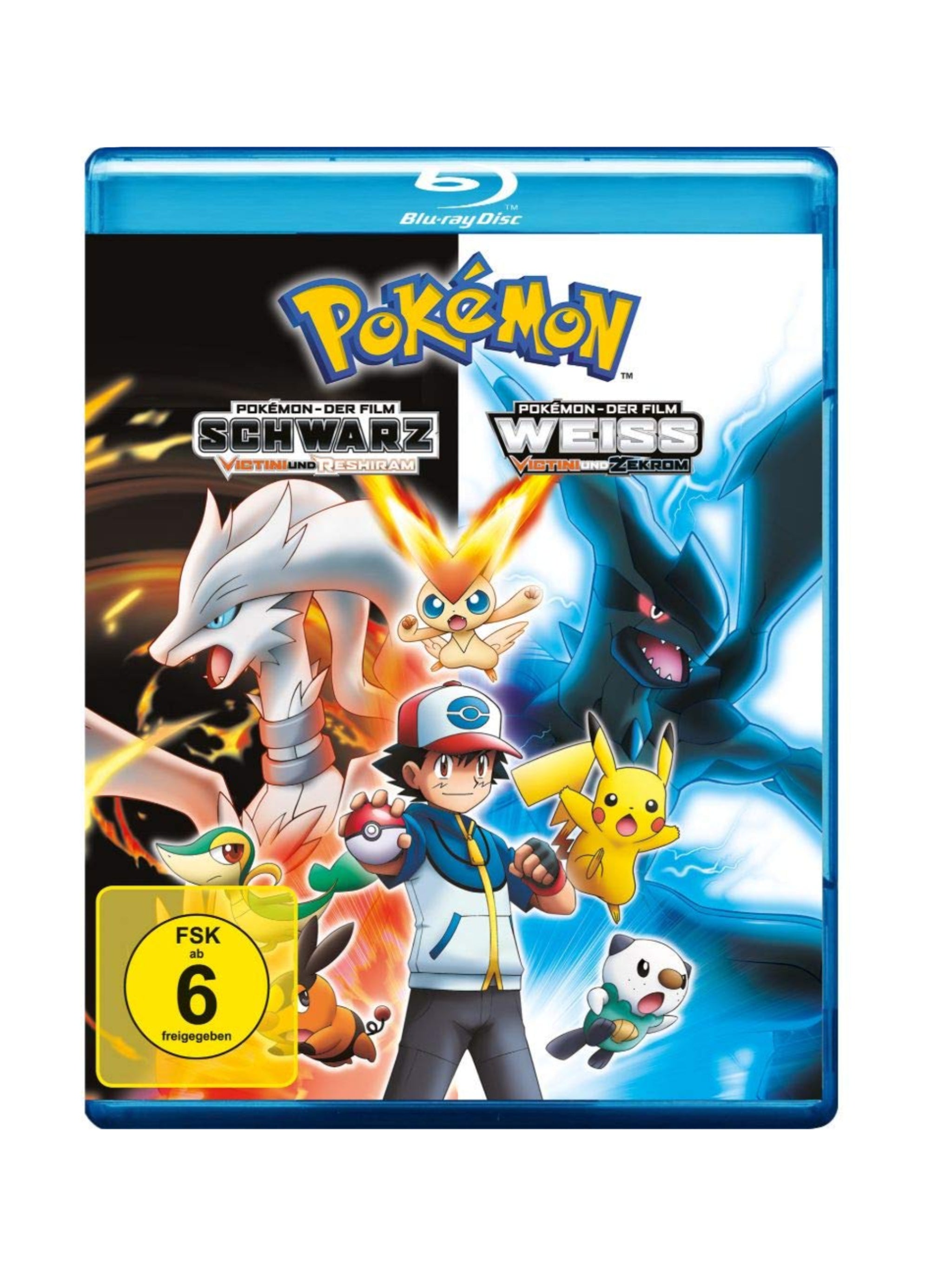 Pokémon - Der Film: Schwarz - Victini und Reshiram / Weiß - Victini und Zekrom Blu-ray *Neu