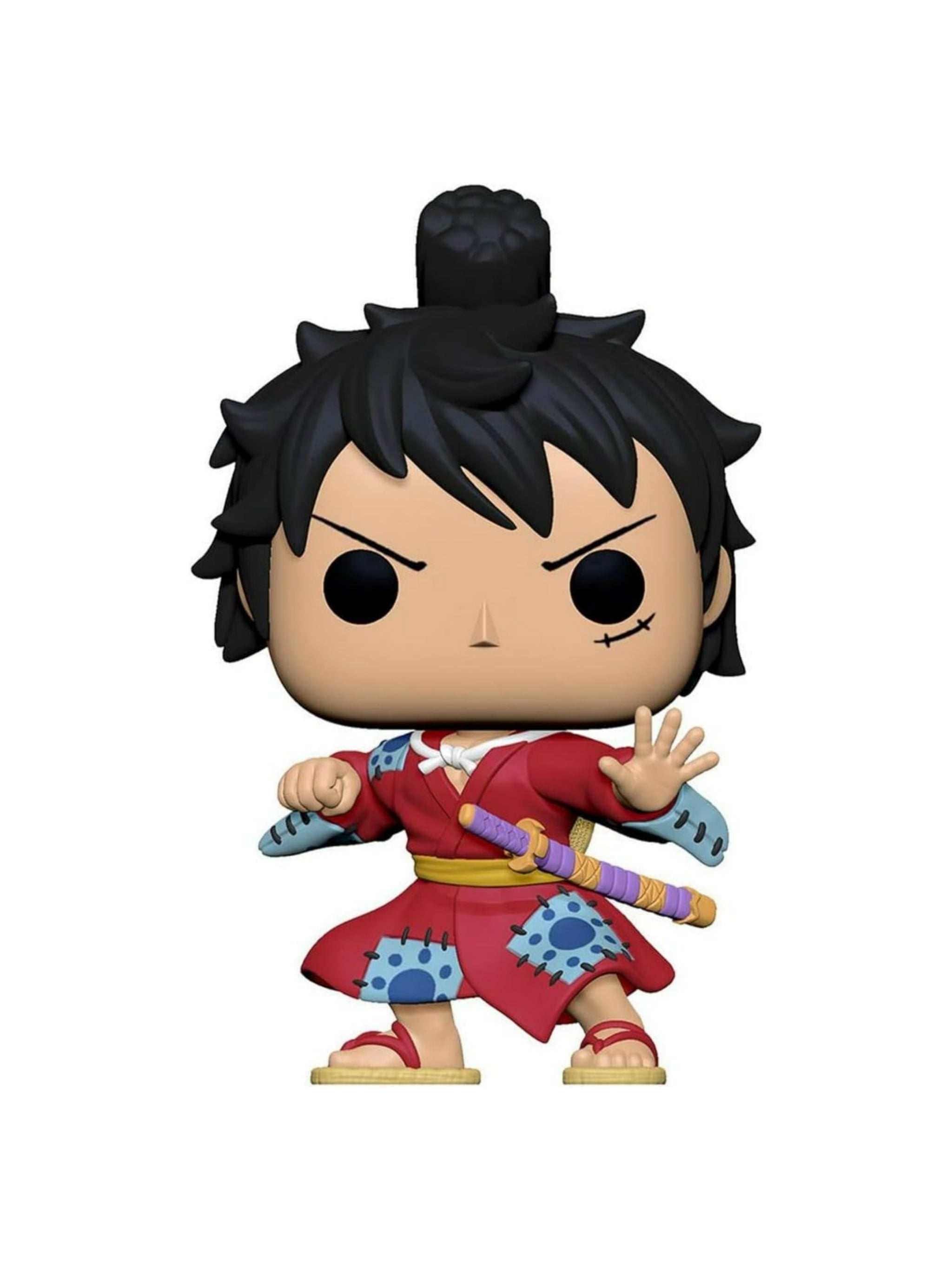 One Piece POP! Animation Vinyl Figur Luffy in Kimono(MT) Exclusive Edition 9 cm
