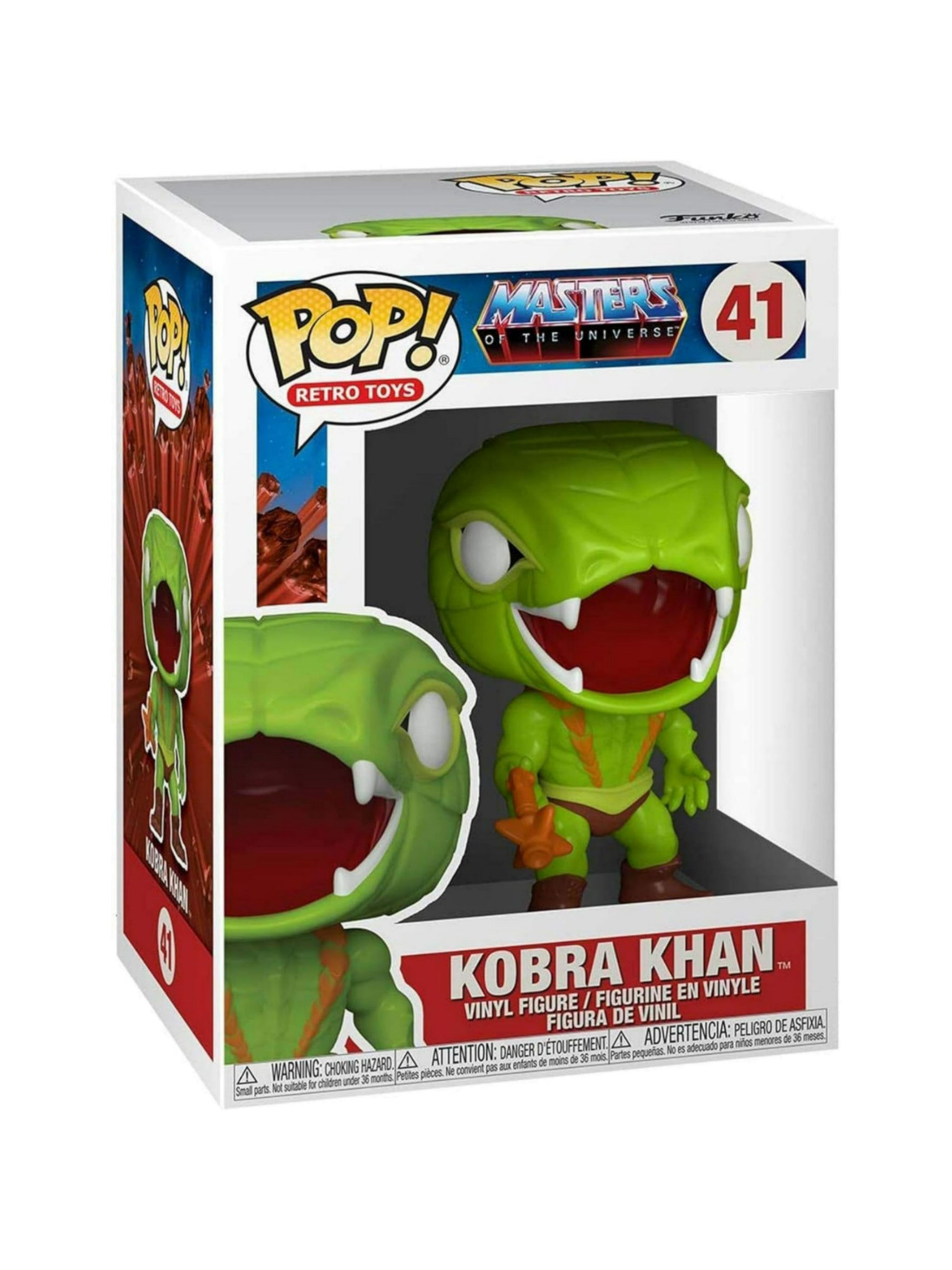 Masters of the Universe POP! Animation Vinyl Figur Kobra Khan 9 cm