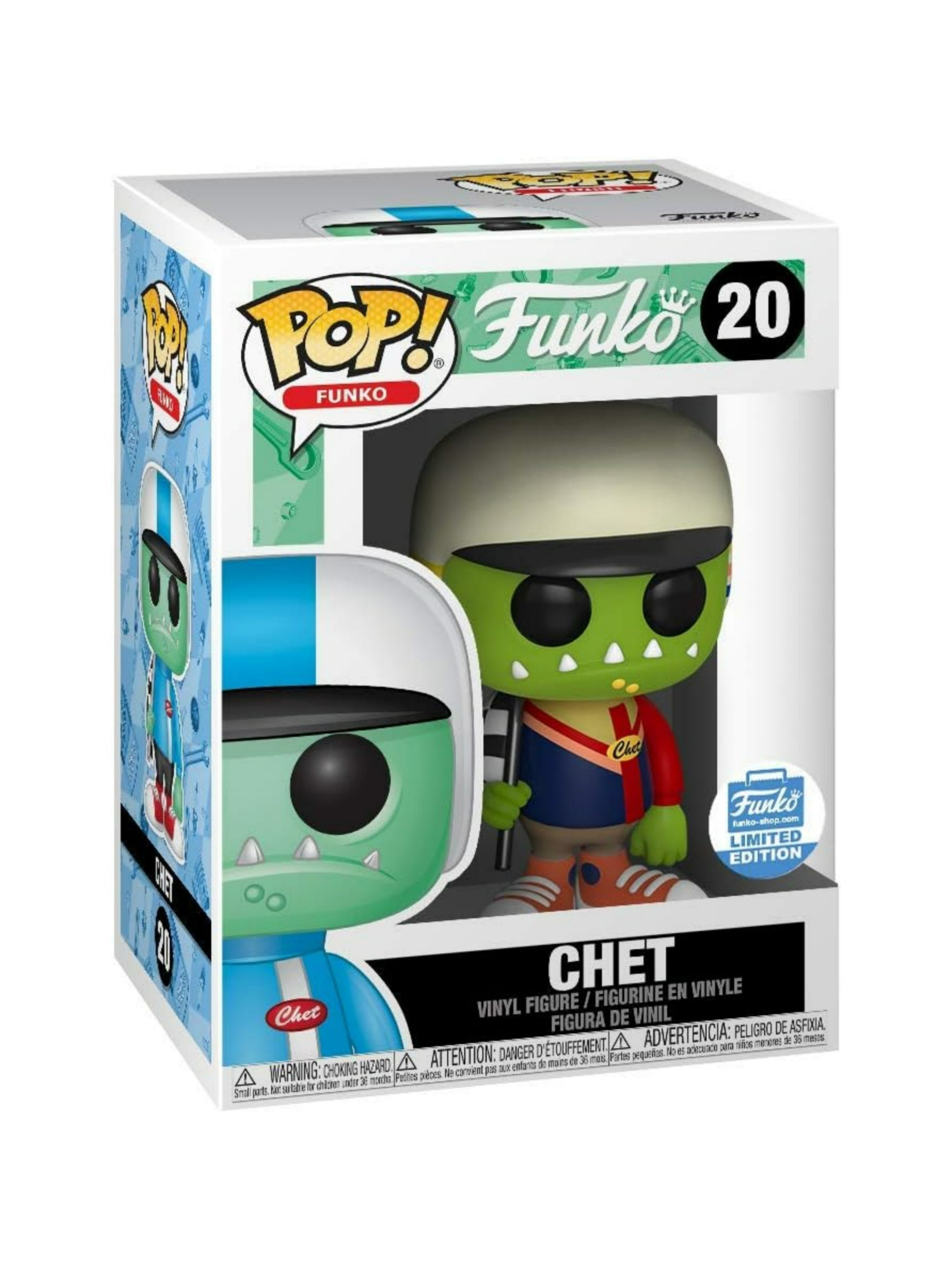 Funko Pop! Chet Exclusive Vinyl Figure (Beschädigte Verpackung)