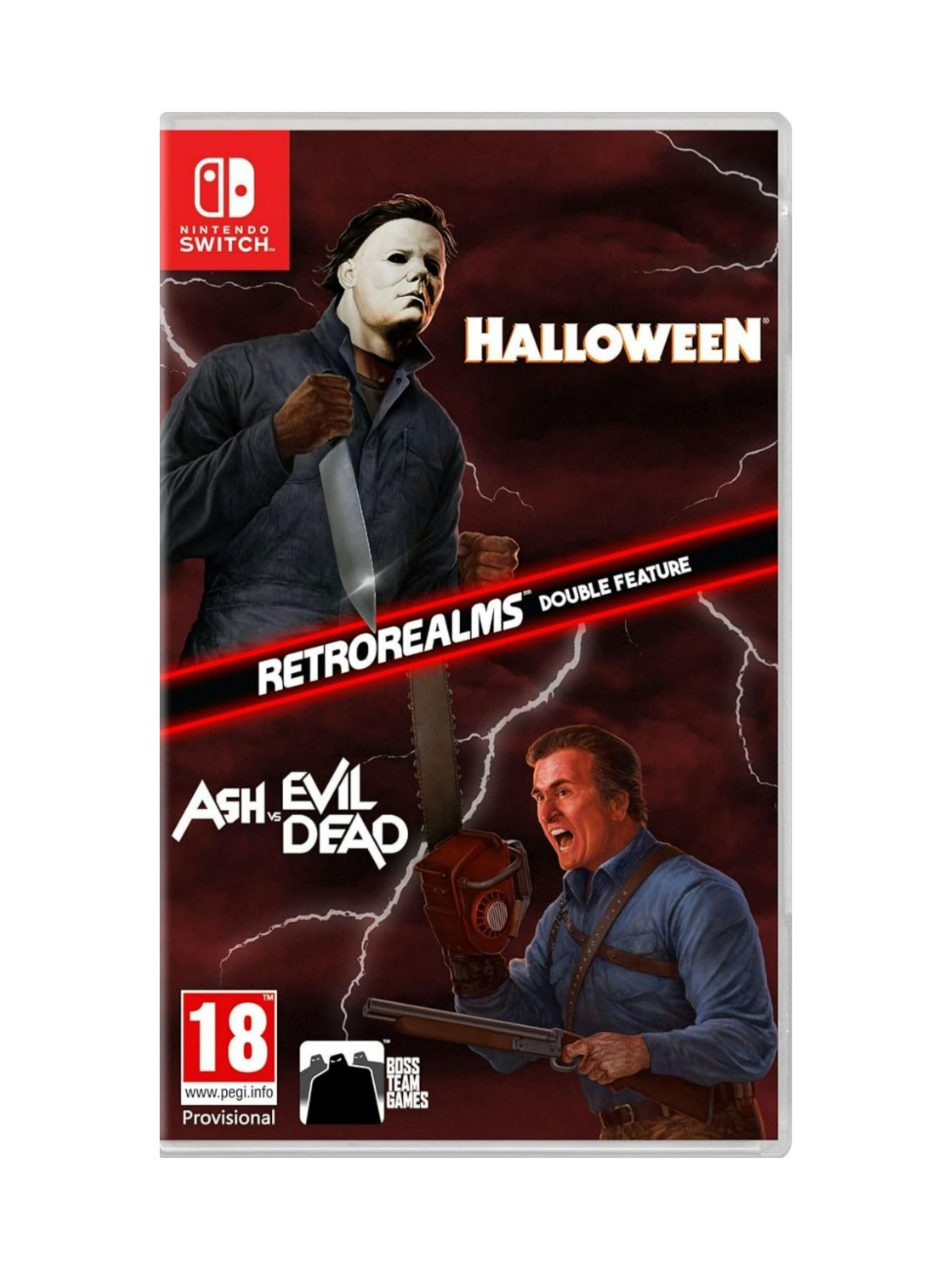 Halloween & Ash vs Evil Dead - RetroRealms Double Feature Nintendo Switch PEGI Version *Neu