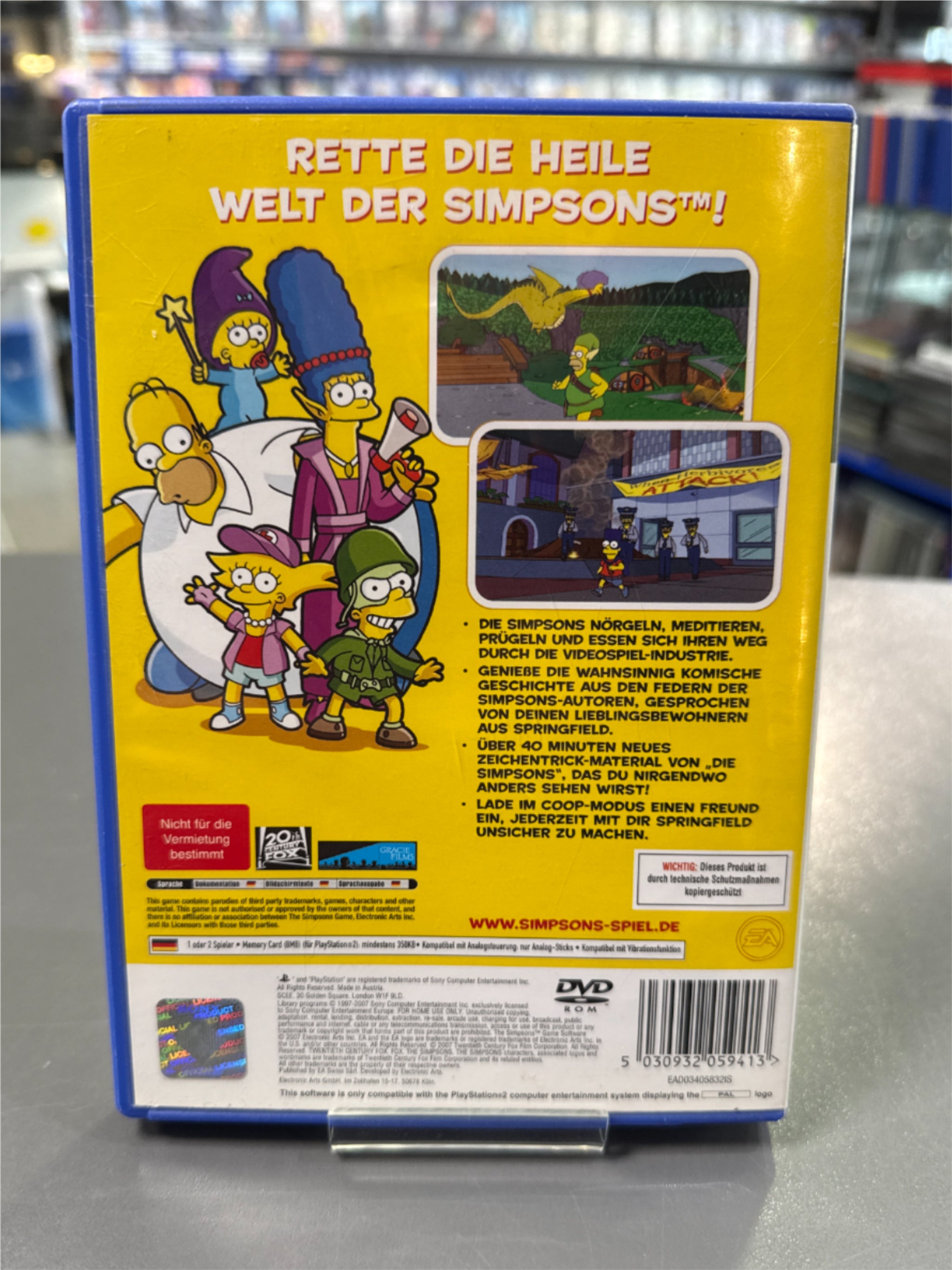 Die Simpsons das Spiel Playstation 2 / PS2