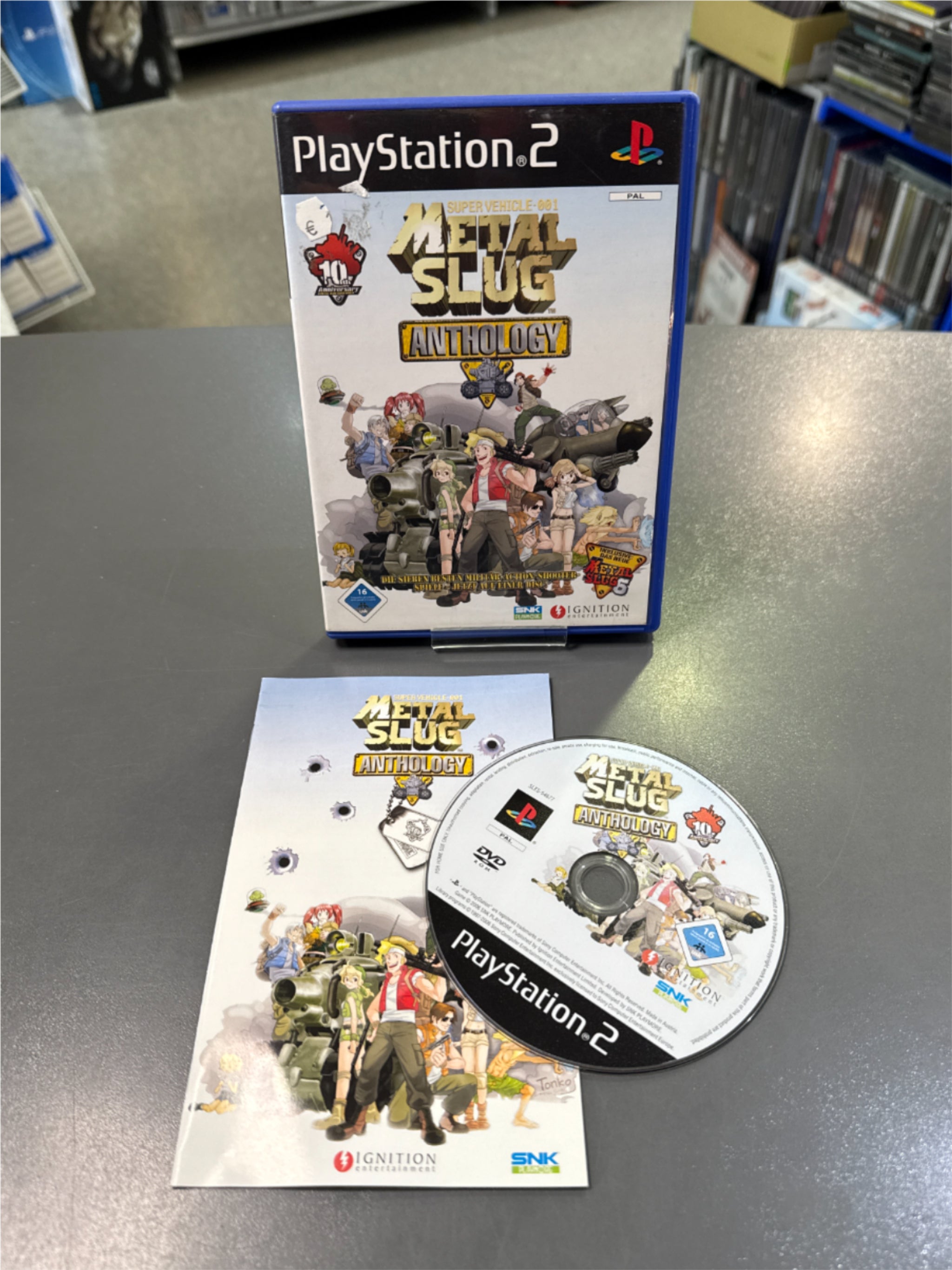 Metal Slug - Anthology für Playstation 2 / PS2