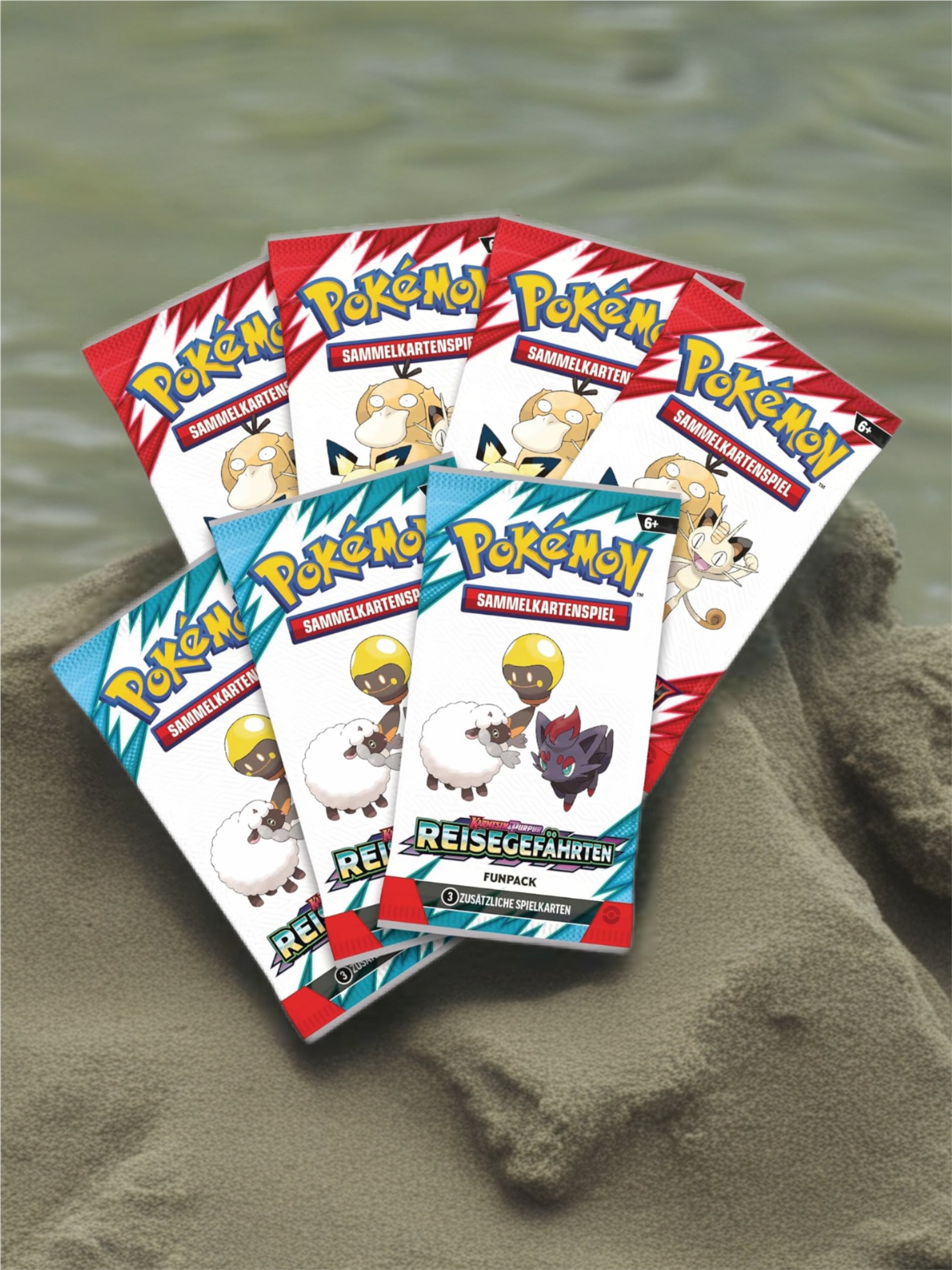 Pokémon-Sammelkartenspiel: Festtagskalender (8 holografische Karten, 6 Boosterpacks, 7 Funpacks & mehr)