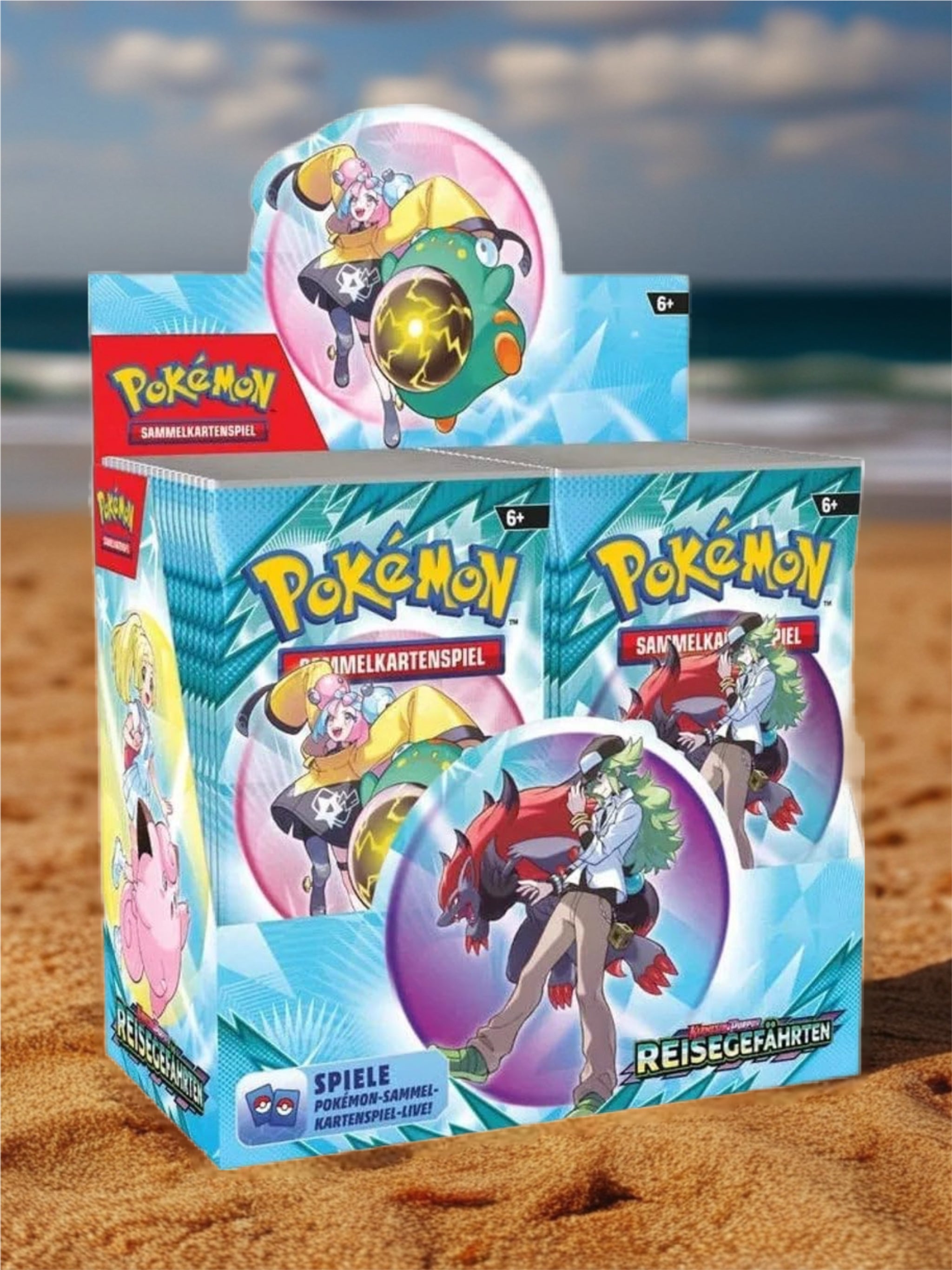 Pokémon TCG: Karmesin&Purpur - Reisegefährten (KP09) Booster Display - DE