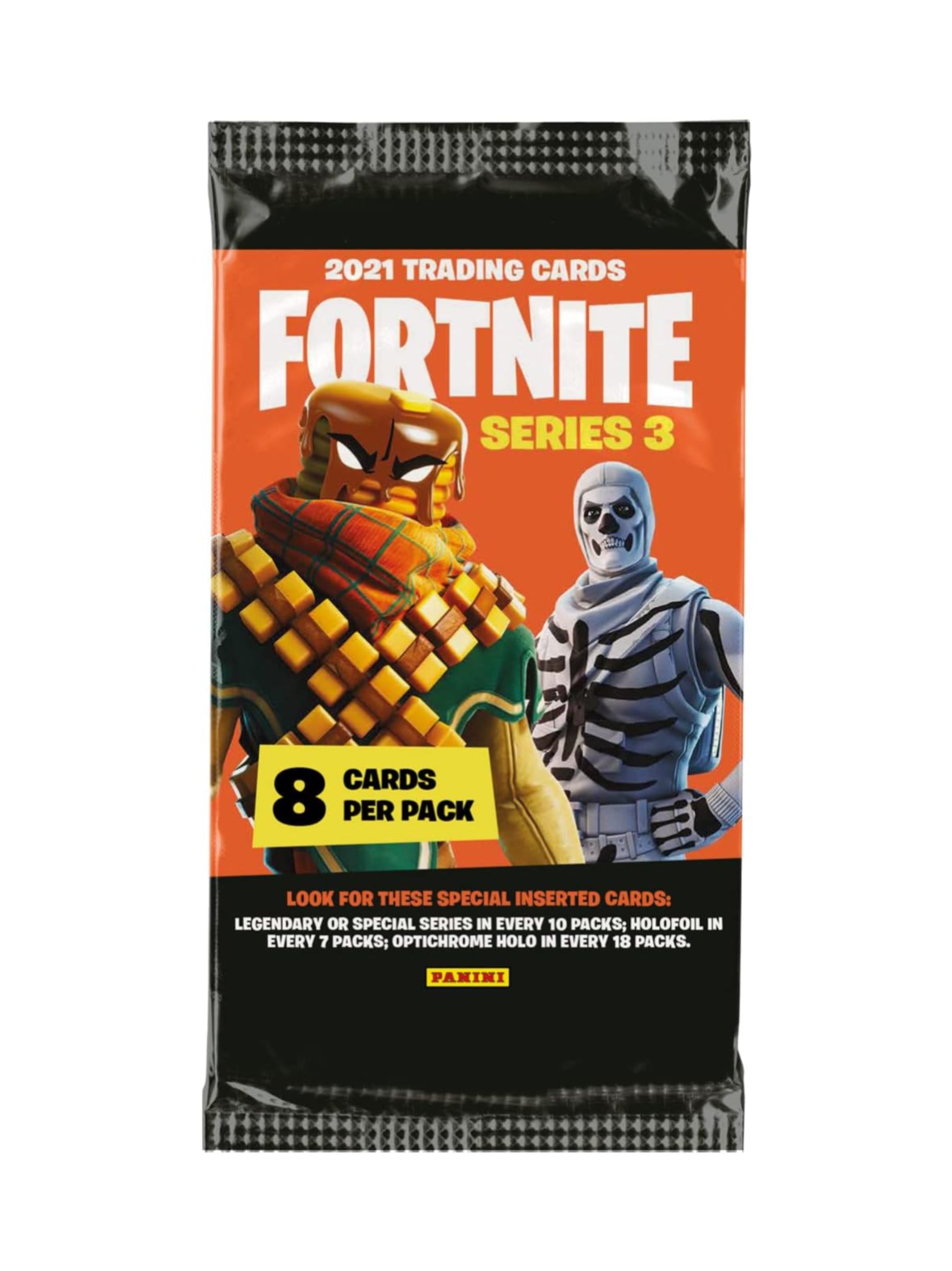 Fortnite Trading Cards 2021 Serie 3 Booster (8 Karten pro Booster) EN
