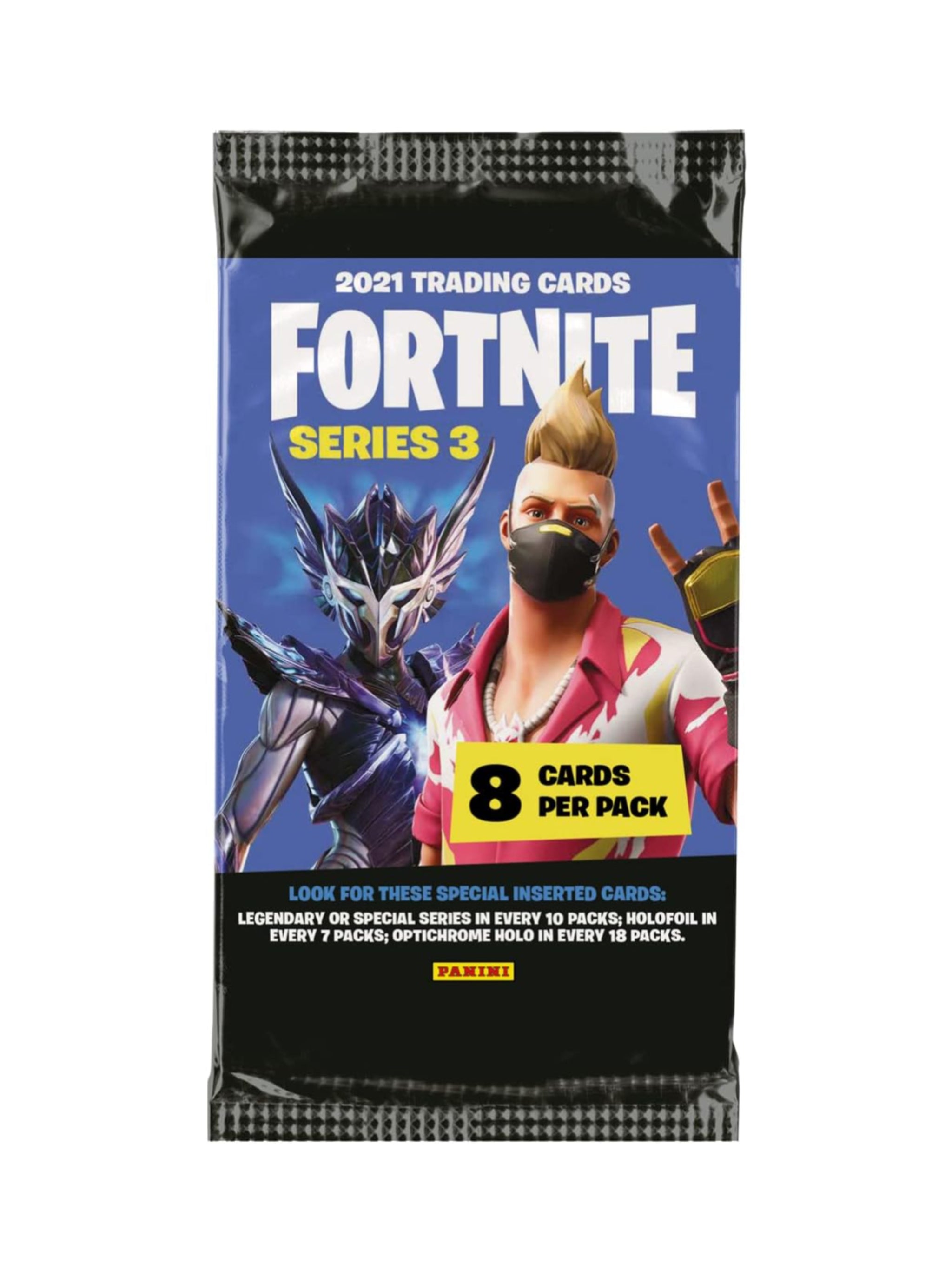 Fortnite Trading Cards 2021 Serie 3 Booster (8 Karten pro Booster) EN