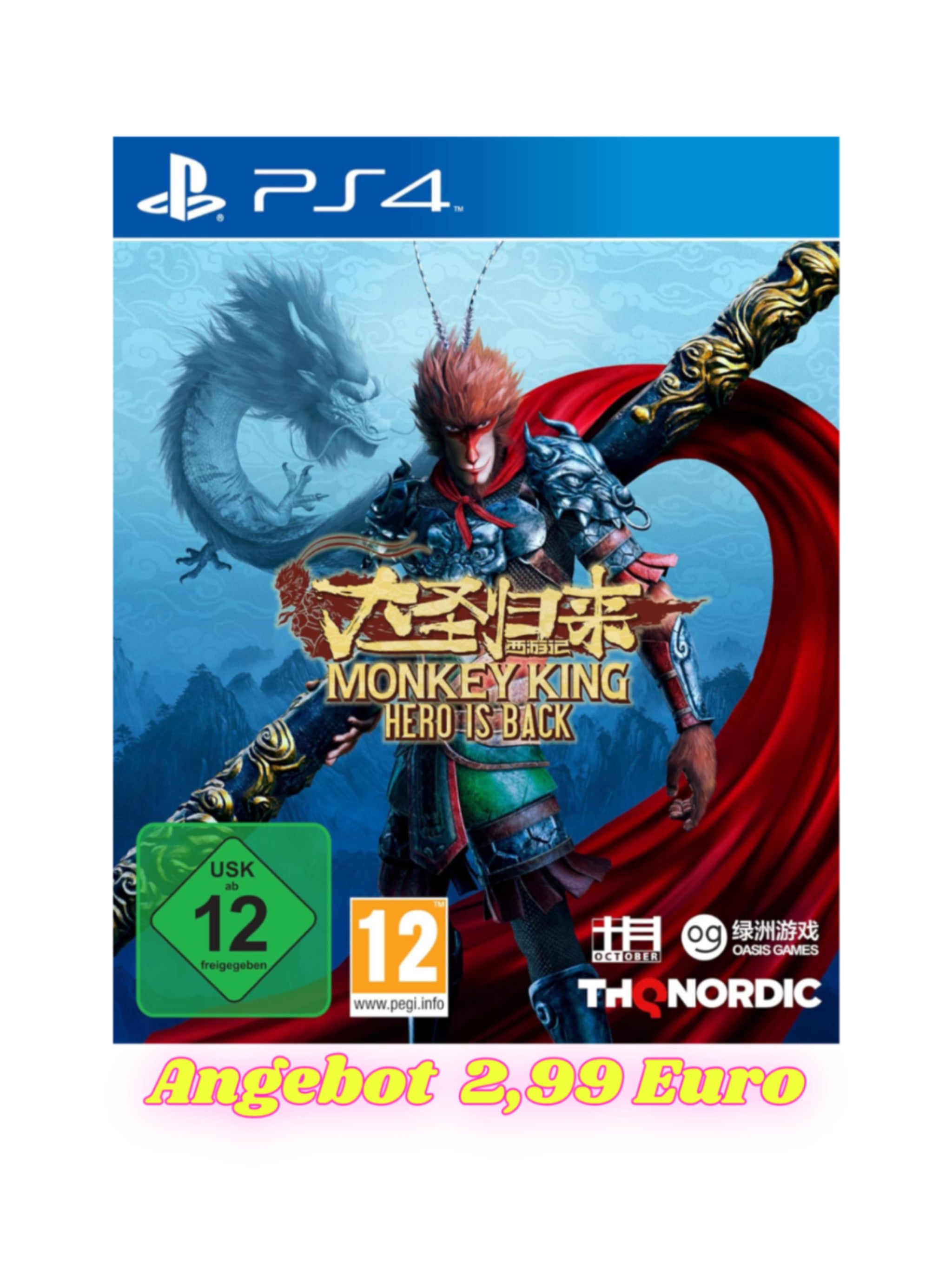 Monkey King: Hero is Back Playstation 4 Neuware