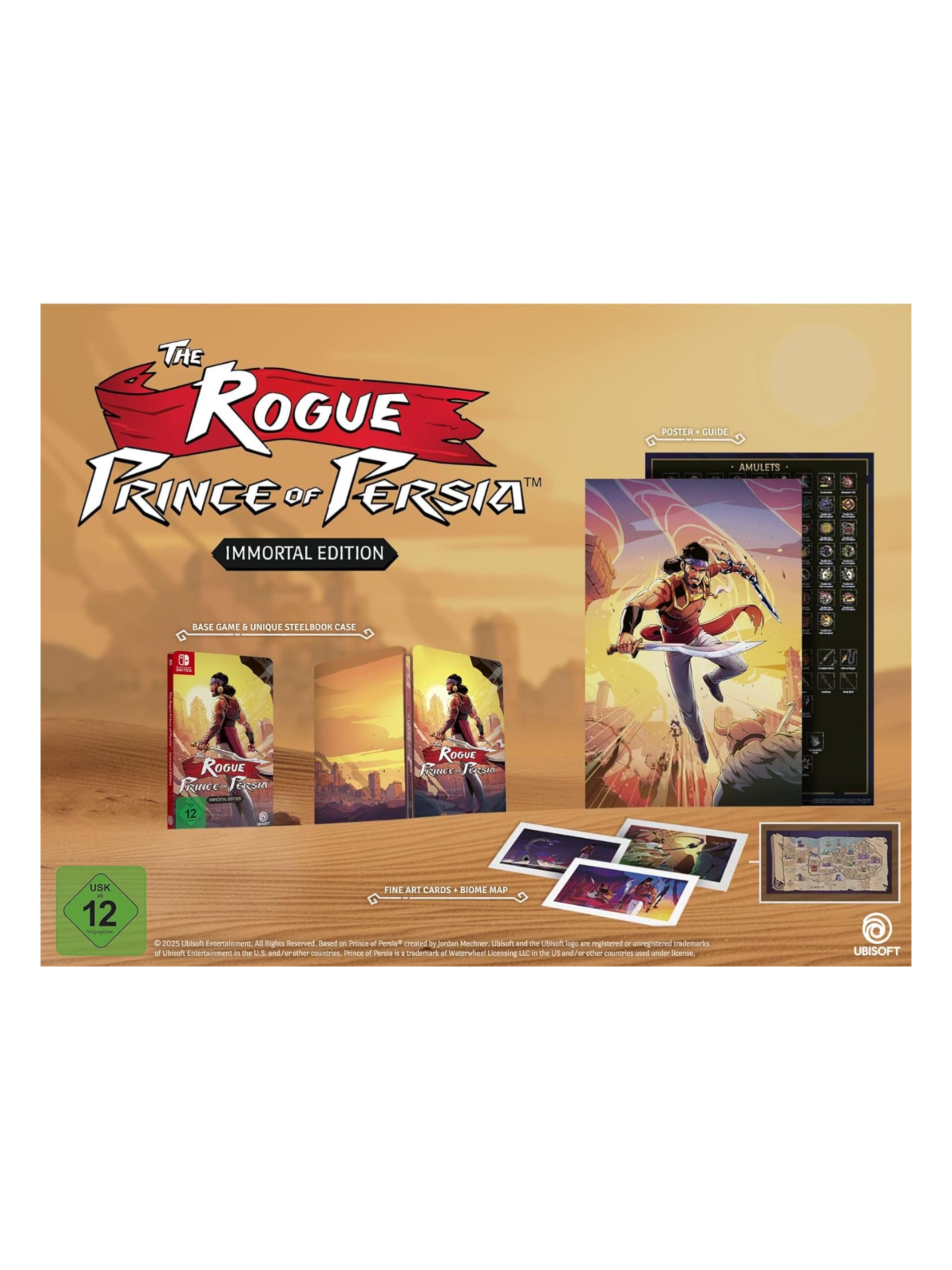 Rogue Prince of Persia Immortal Ed.(Steelbook) Nintendo Switch *Neu