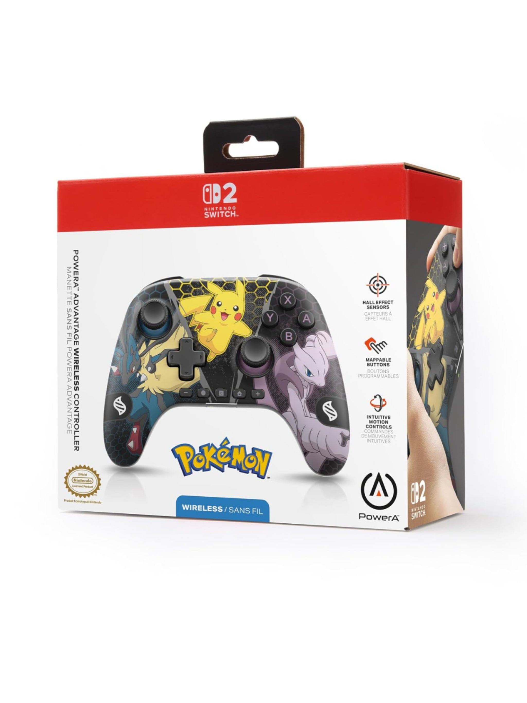 Controller Advantage wireless Pokemon Mega PowerA Nintendo Switch 2 *Neu
