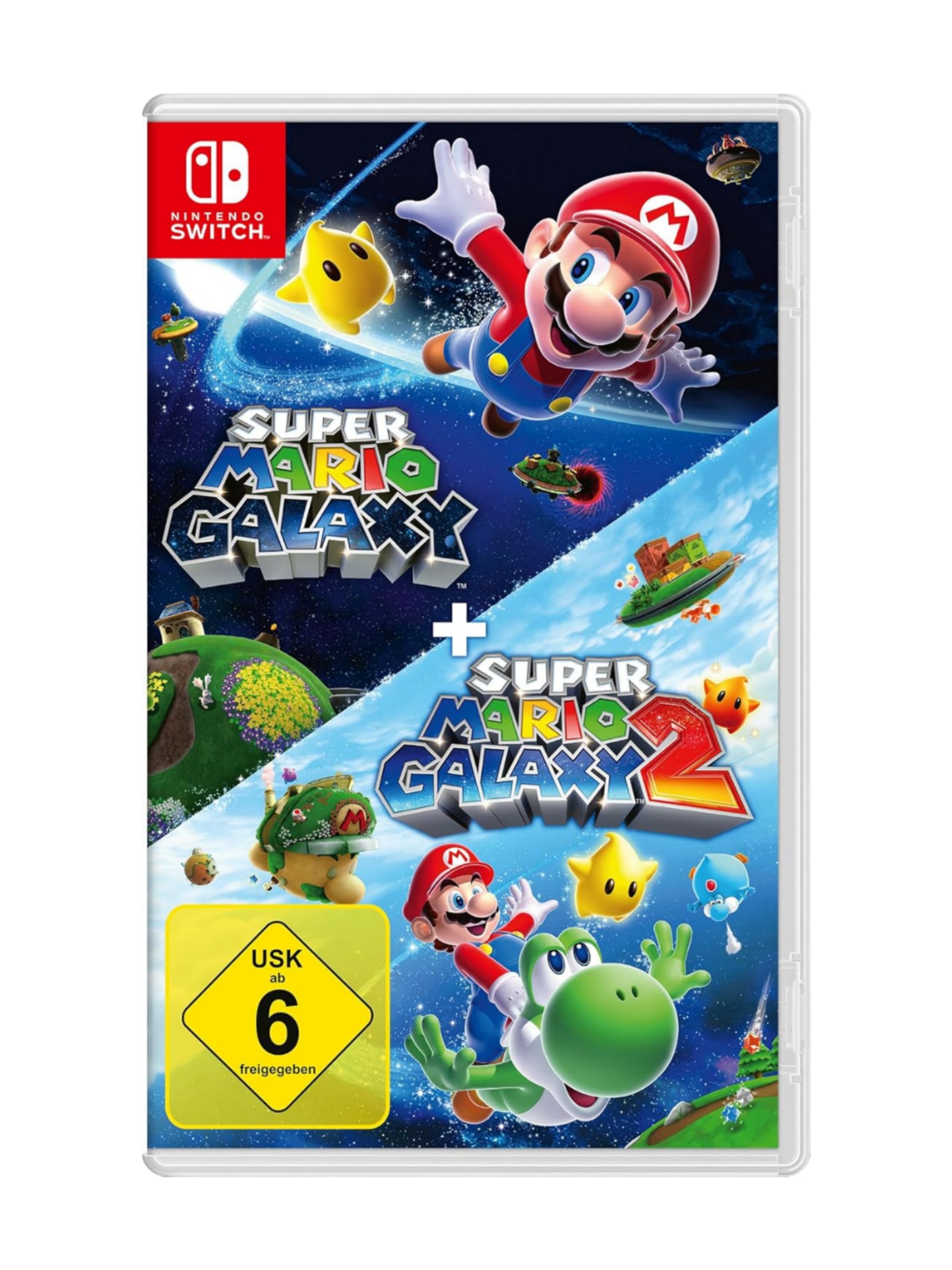 Super Mario Galaxy + Super Mario Galaxy 2 Nintendo Switch Neu