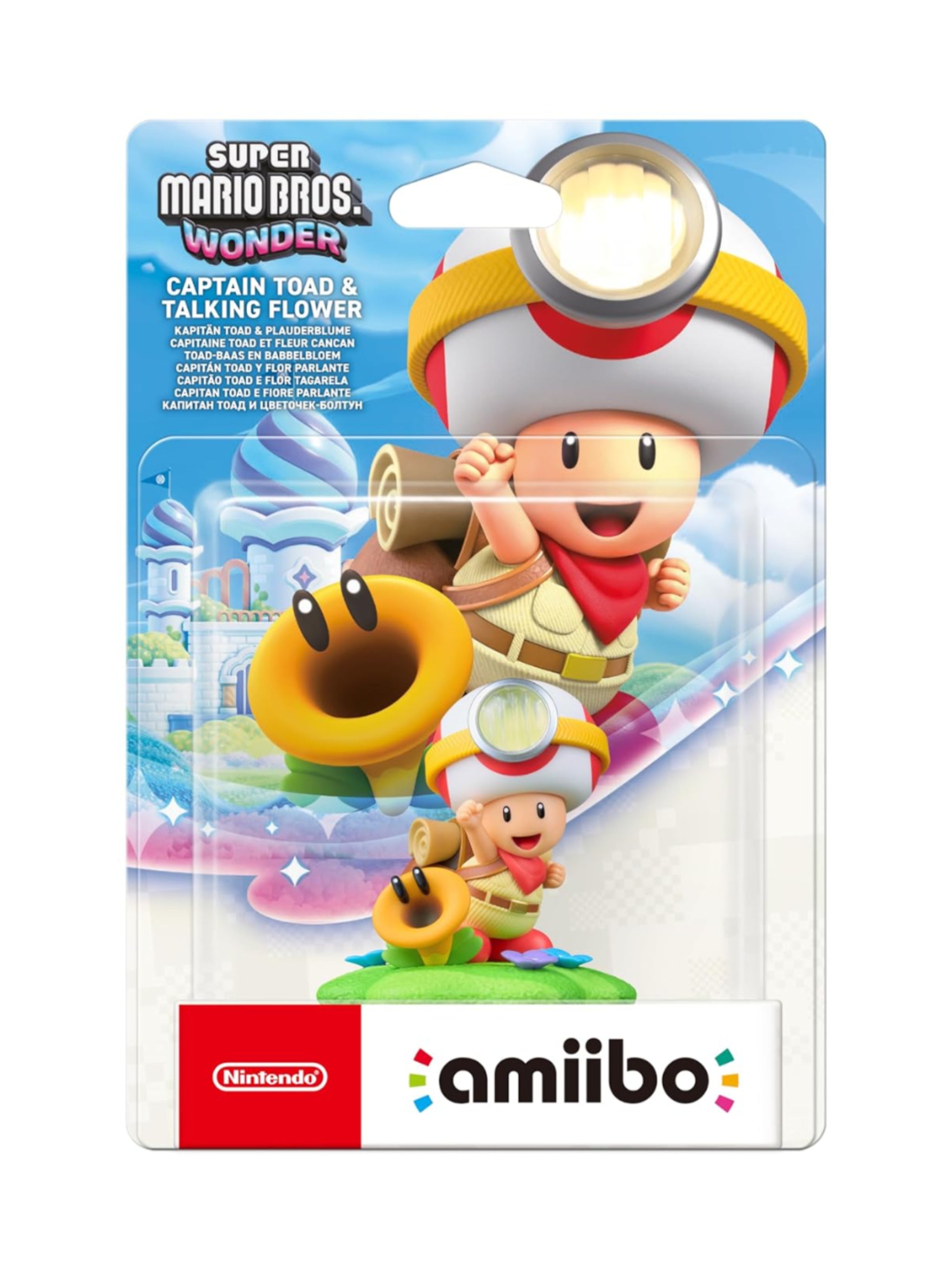 Nintendo Amiibo Kapitän Toad & Plauderblume *Neu