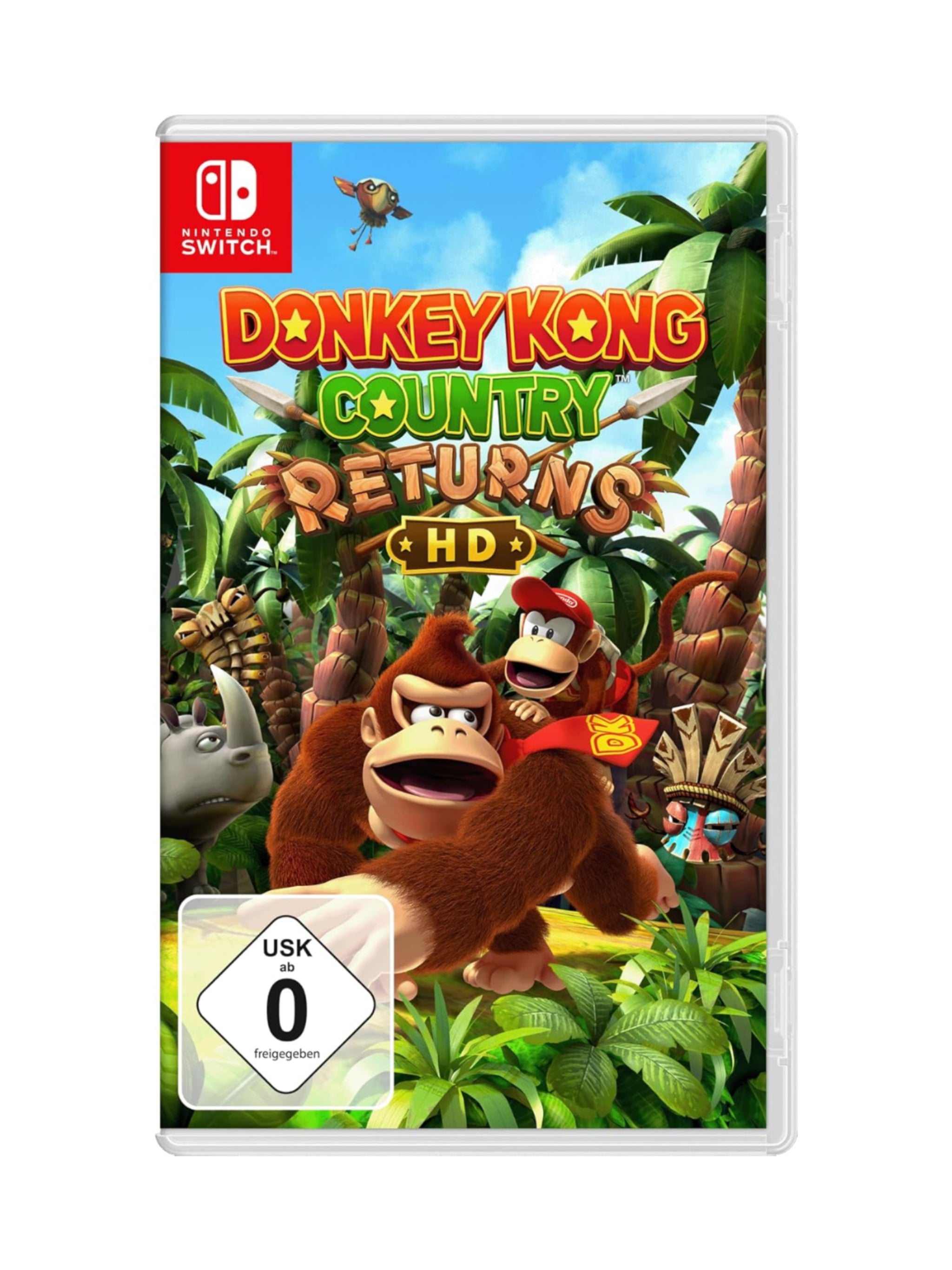 Donkey Kong Country Returns HD Nintendo Switch Neu